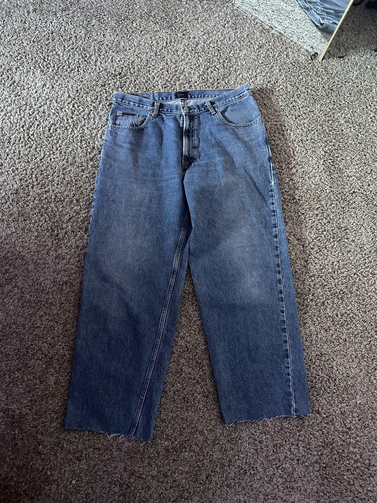 Tommy Hilfiger Vintage baggy fit Tommy Hilfiger jeans Size US 35 - 4 Thumbnail