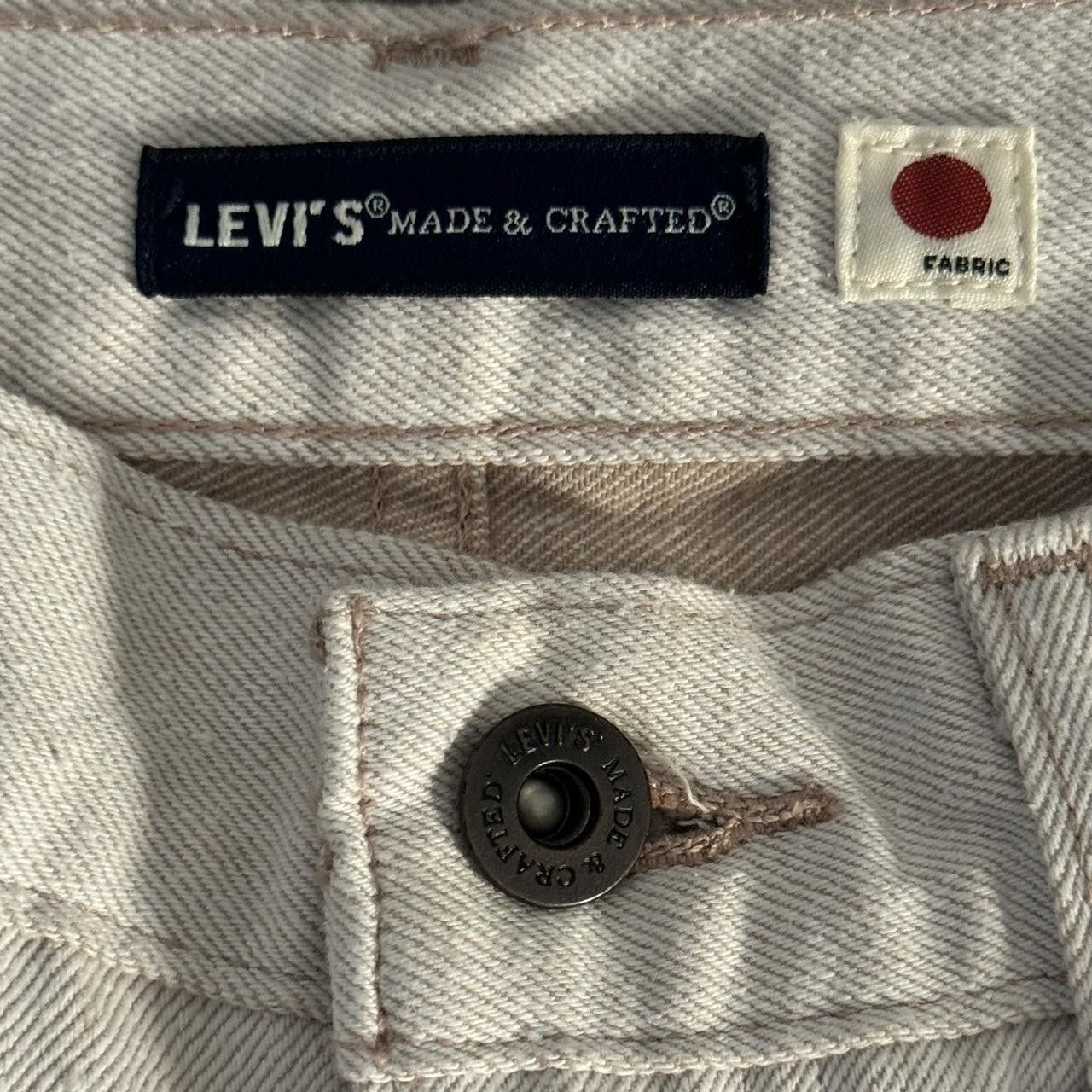 Levi's Levis Made & Crafted The Column Jeans - White Size 26" / US 2 / IT 38 - 5 Thumbnail