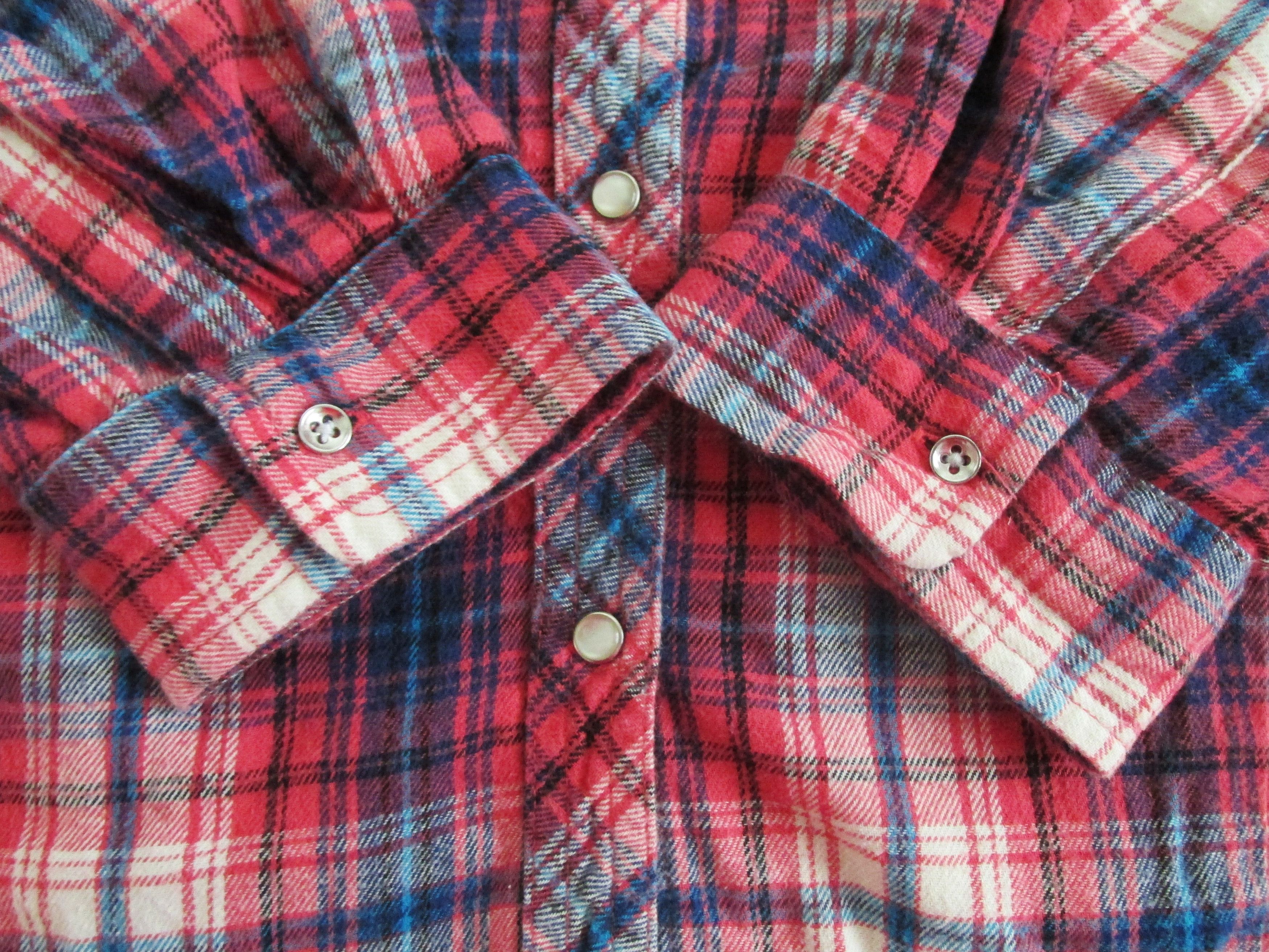 Bit & Bridle Bit & Bridal Women's Western Flannel Shirts Size 2X Size XXL / US 16-18 / IT 52-54 - 5 Thumbnail