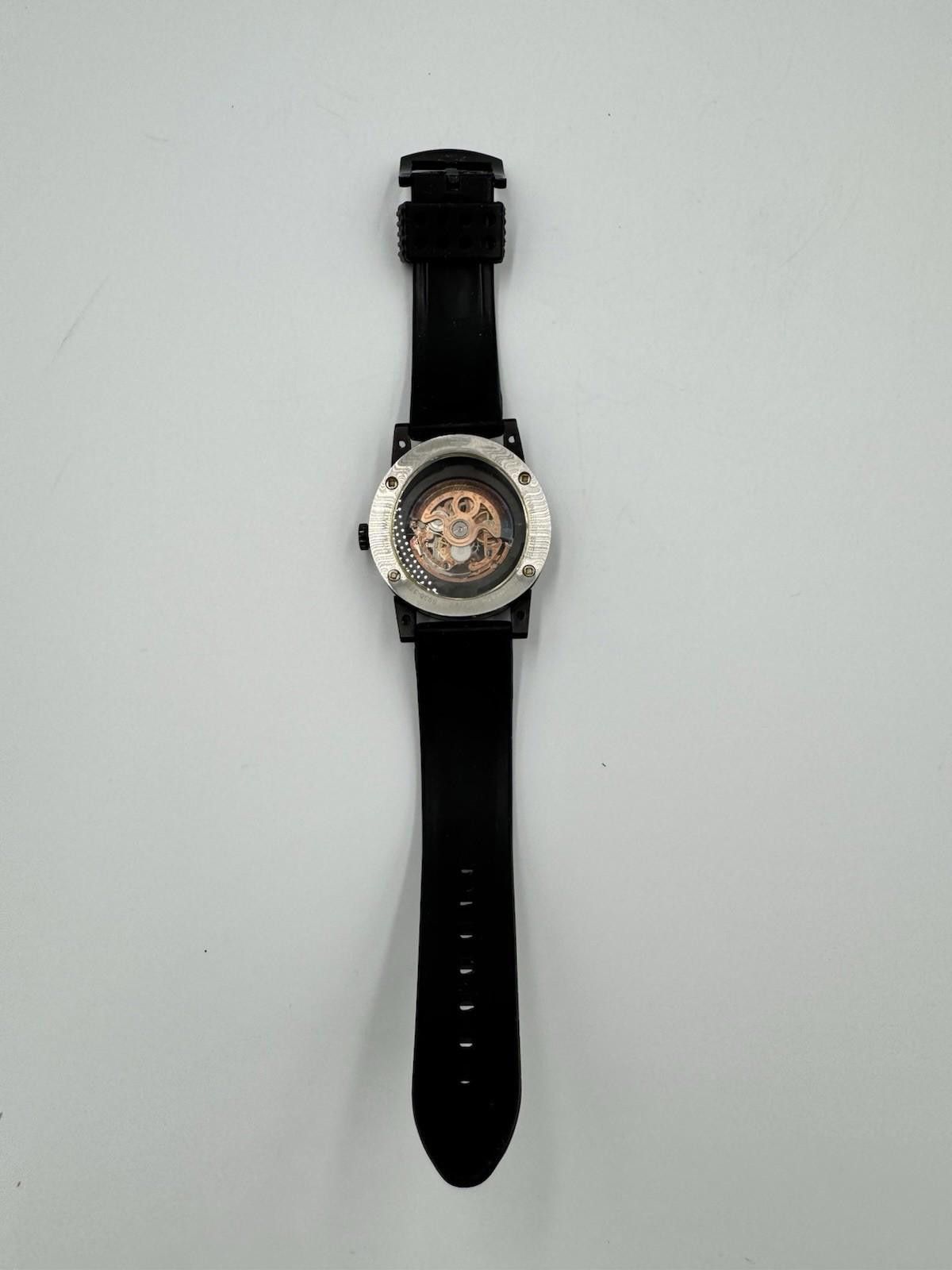 Designer 32 DEGREES Automatic Movement Floating Goldtone Skeleton Size ONE SIZE - 4 Thumbnail