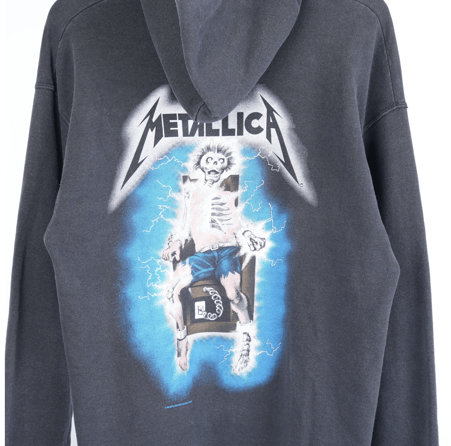 Band Tees Vintage Metallica Hoodie 1994 like Slayer ACDC Pantera Size US XL / EU 56 / 4 - 4 Thumbnail