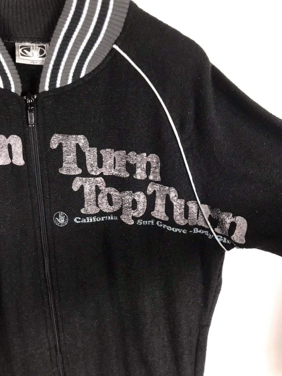 Body Glove × Vintage ⚡️Vintage Body Glove Fleece Zipper Sweater Size US L / EU 52-54 / 3 - 6 Thumbnail