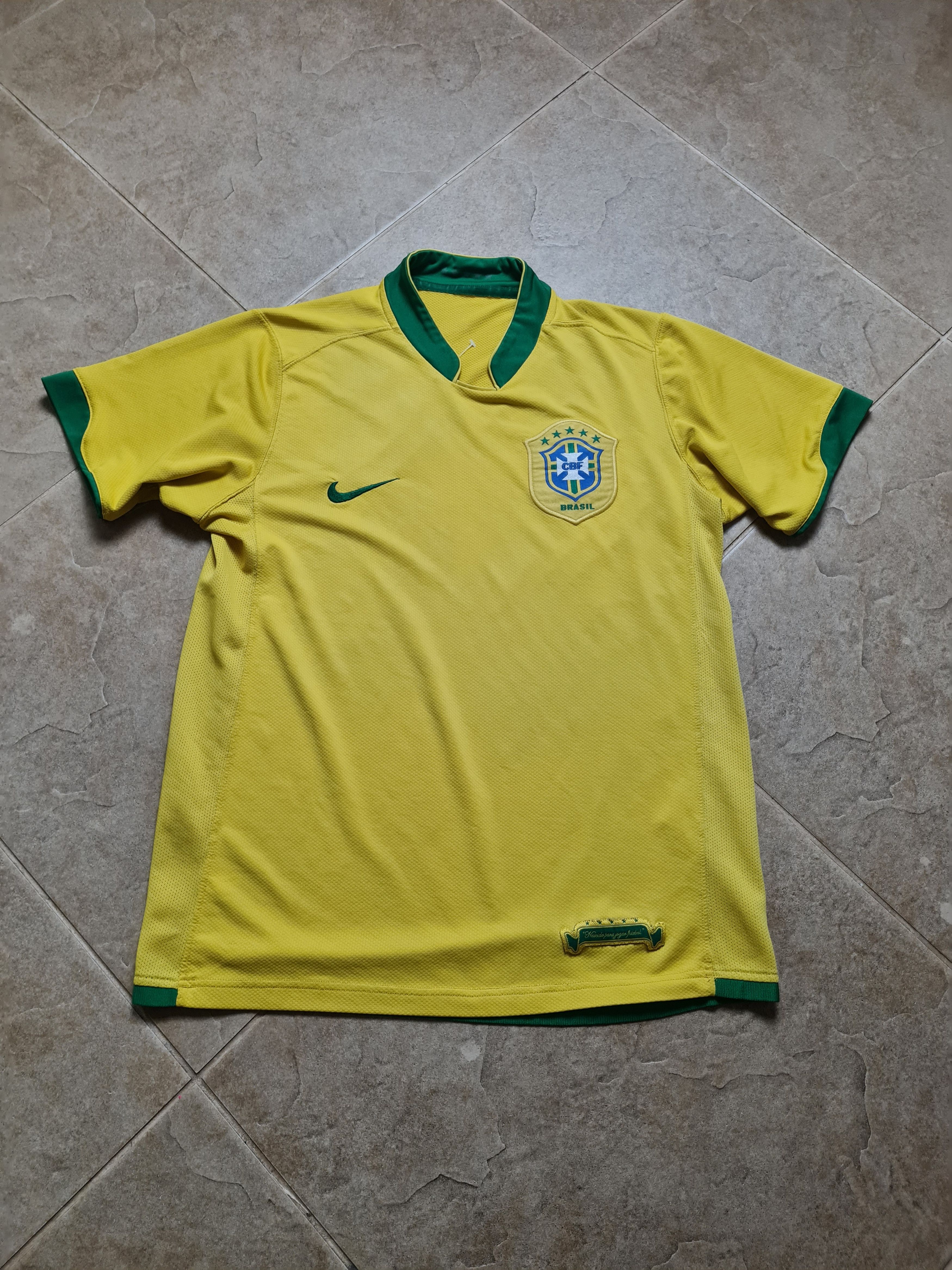 Nike Rare Soccer shirt Nike Brazil 2006-2008 Football Jersey Size US S / EU 44-46 / 1 - 4 Thumbnail