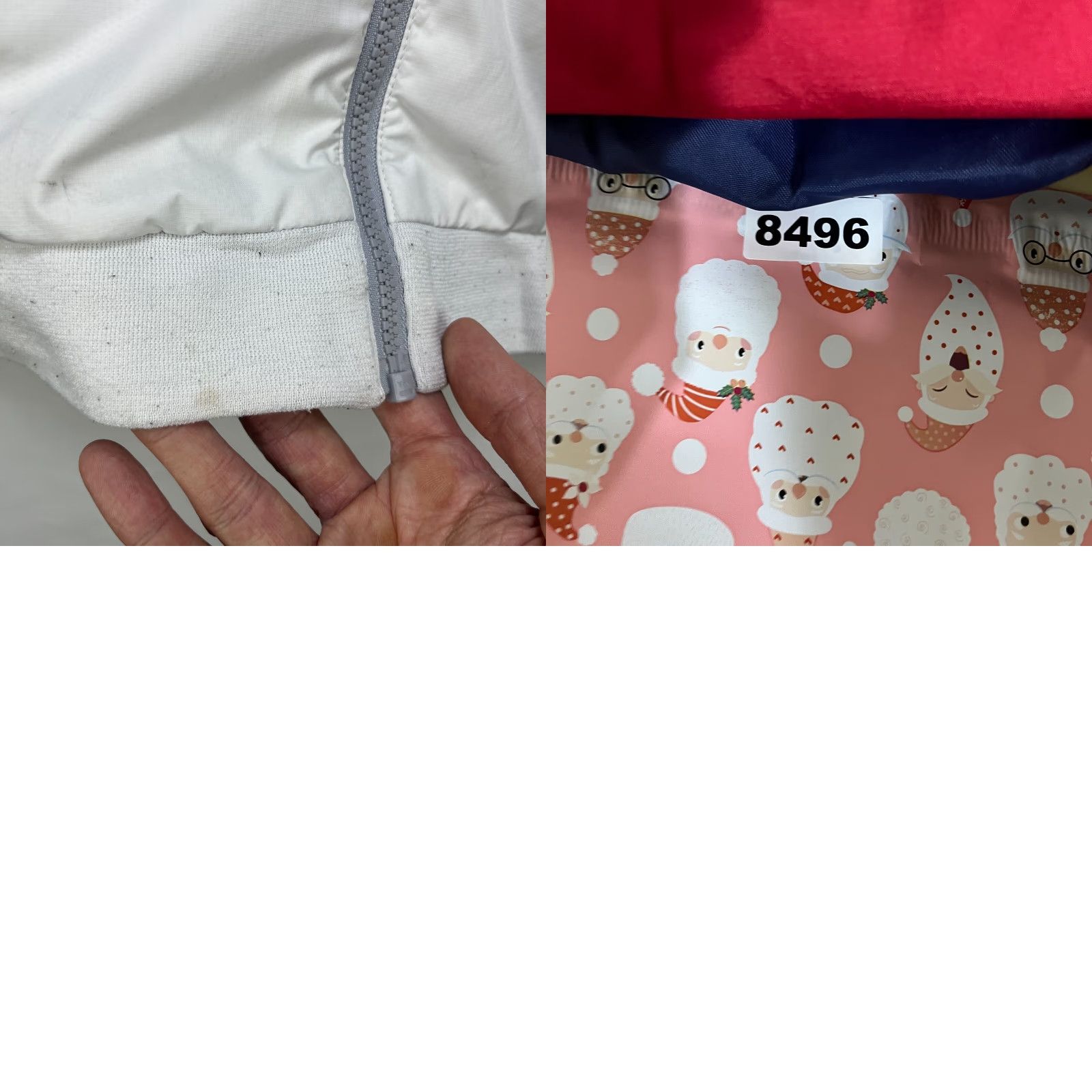 Nike VINTAGE Nike Y2K Hooded Windbreaker Full Zip Jacket M White Mens Windbreaker Nike Shirt Size US M / EU 48-50 / 2 - 9 Thumbnail