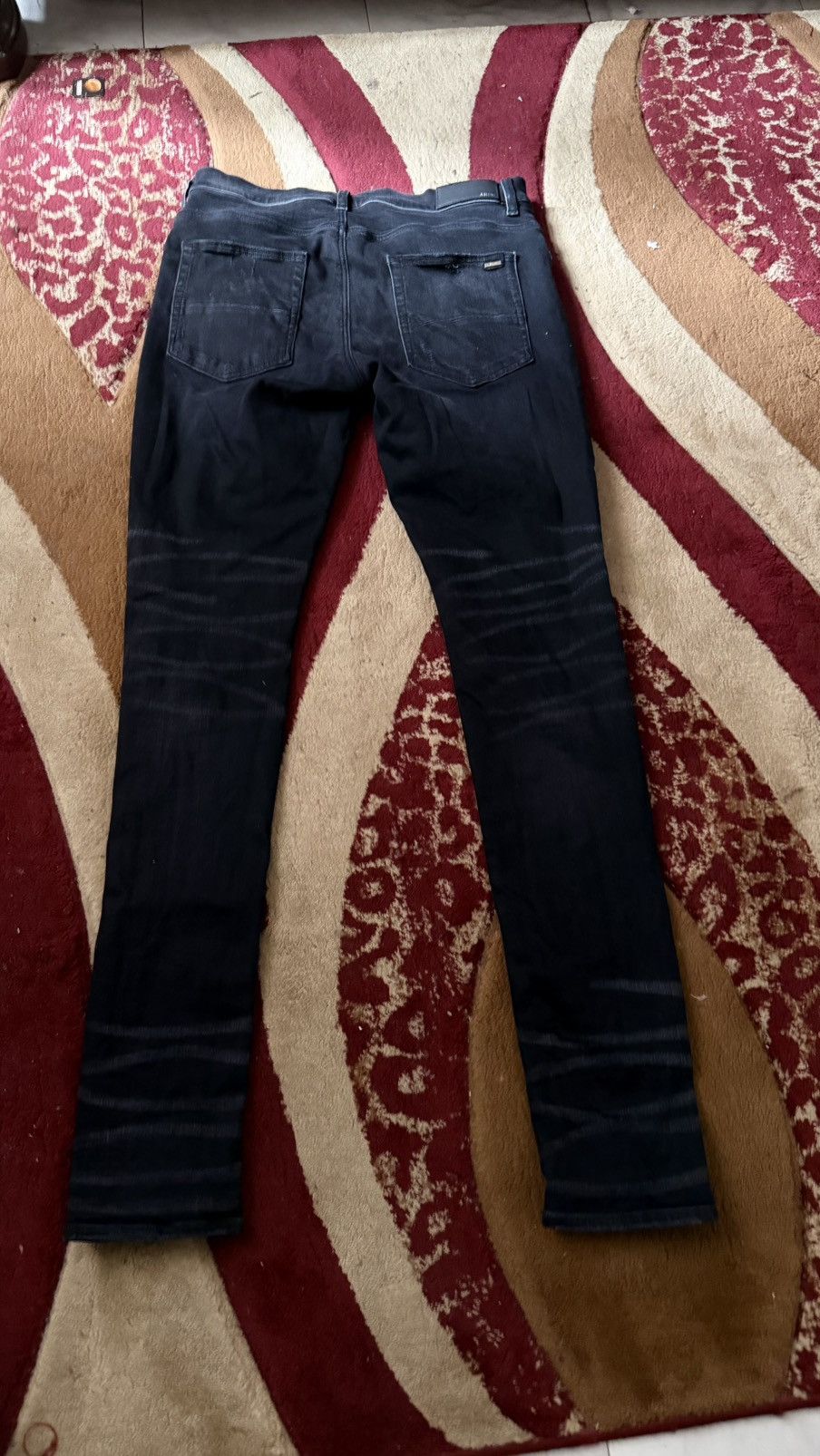 Amiri Amiri Paint Drip Logo Pants Size US 34 / EU 50 - 4 Thumbnail