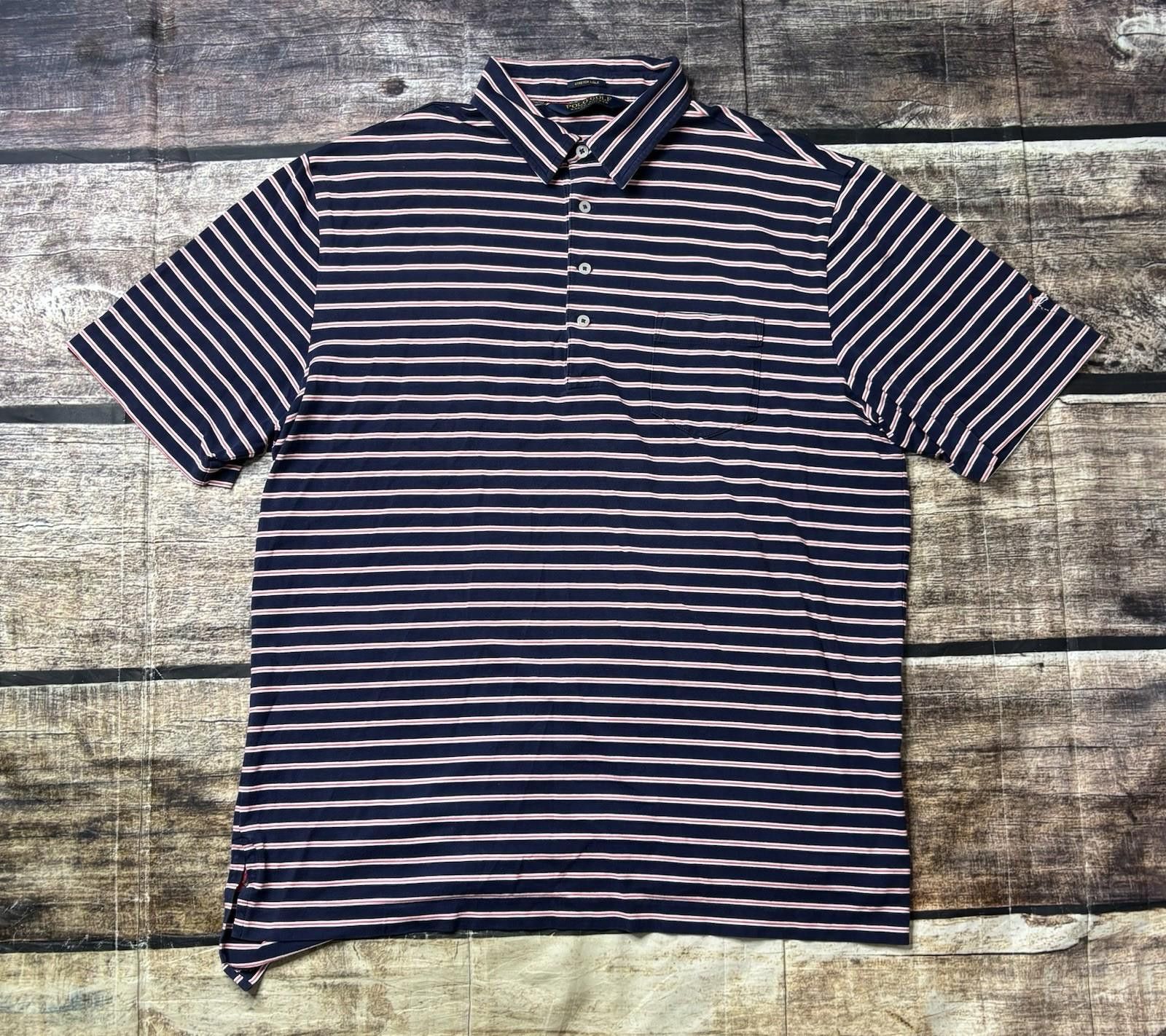 Other Polo Golf Ralph Lauren Polo Shirt Mens Large Stretch Lisle Size US L / EU 52-54 / 3 - 1 Thumbnail