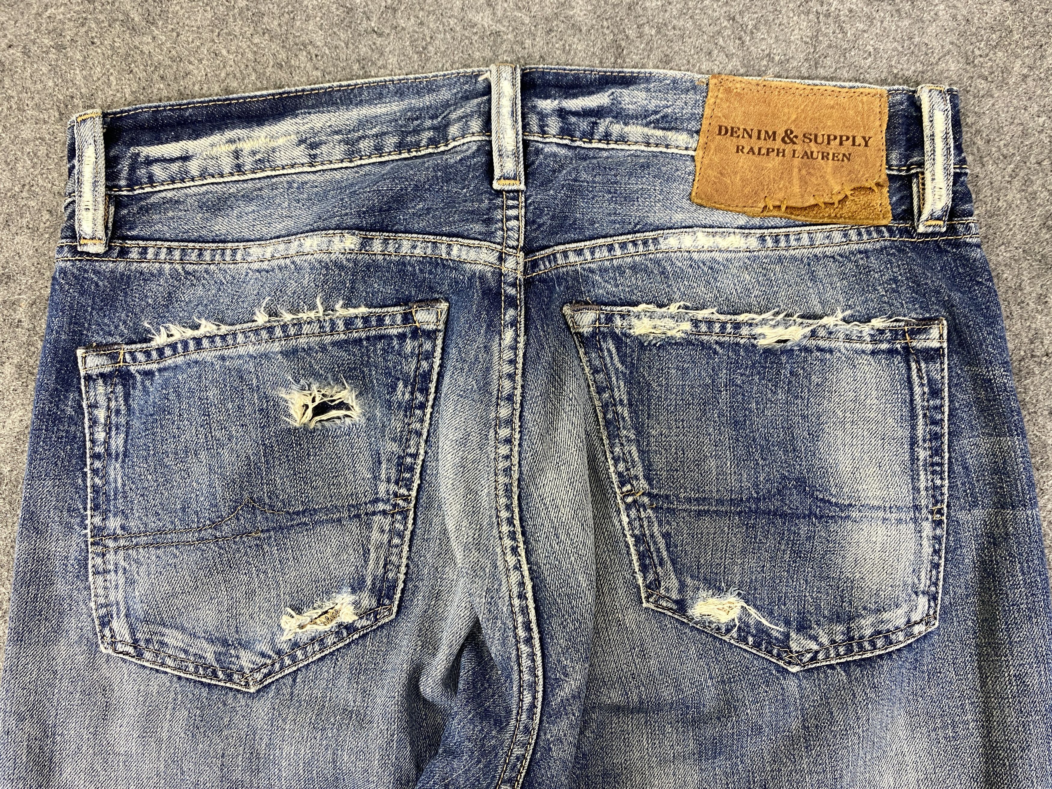 Denim & Supply Ralph Lauren Ralph Lauren Denim & Supply Distressed Yarn 30x32 - JN3300 Size US 30 / EU 46 - 4 Thumbnail