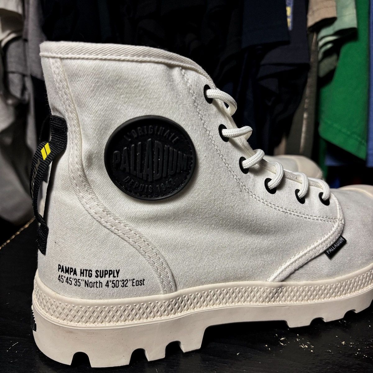 Palladium Palladium Pampa Hi HTG Supply Hiking Boots High Mens Sz 9.5 Size US 9.5 / EU 42-43 - 9 Thumbnail