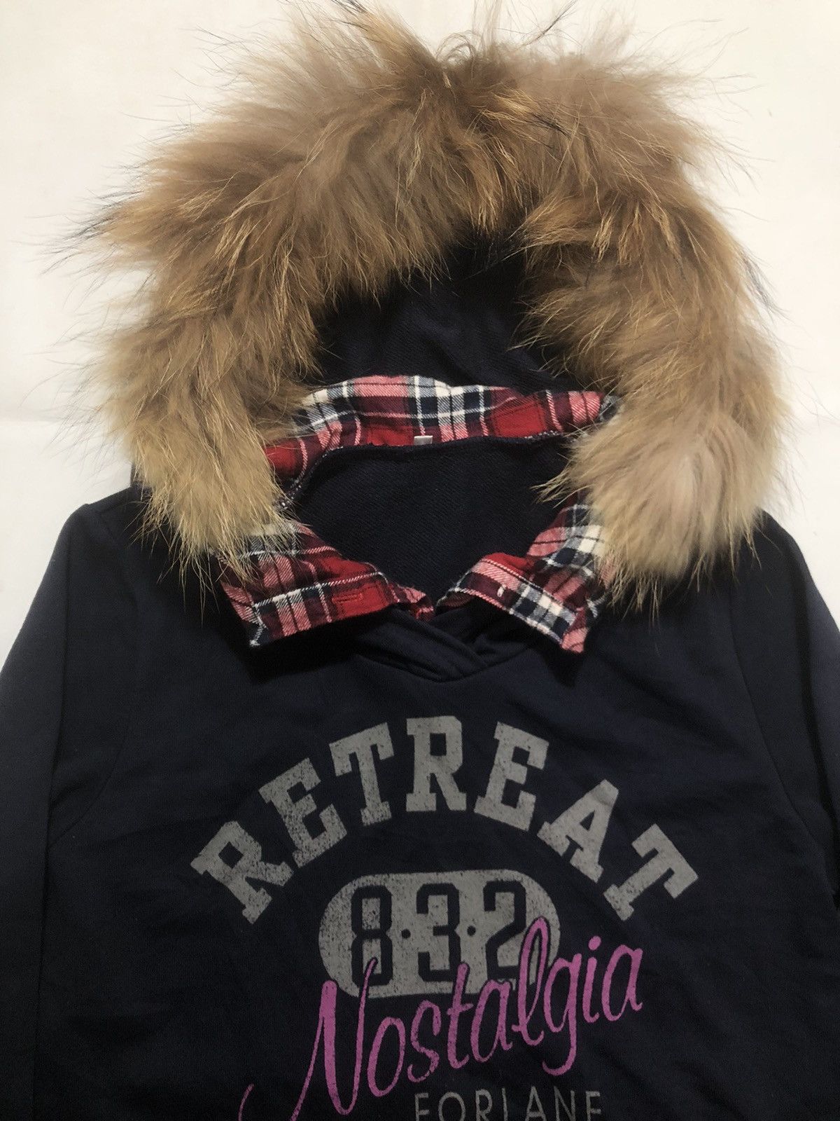 Hysteric Glamour Japan Poem Faux Fur Hoodie Zip Lgb ifsix Style Size US M / EU 48-50 / 2 - 5 Thumbnail