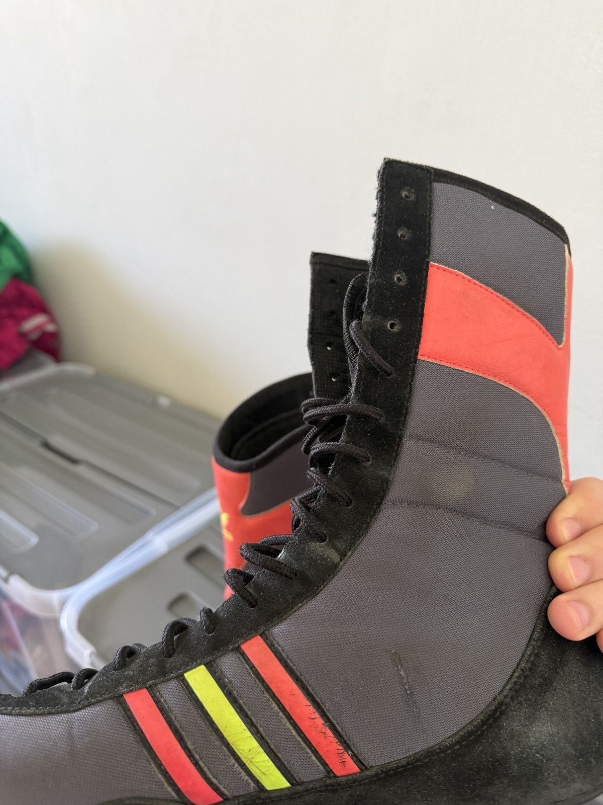 Adidas Adidas vintage wrestling boxing boots opium avant garde 2000 Size US 12 / EU 45 - 7 Thumbnail
