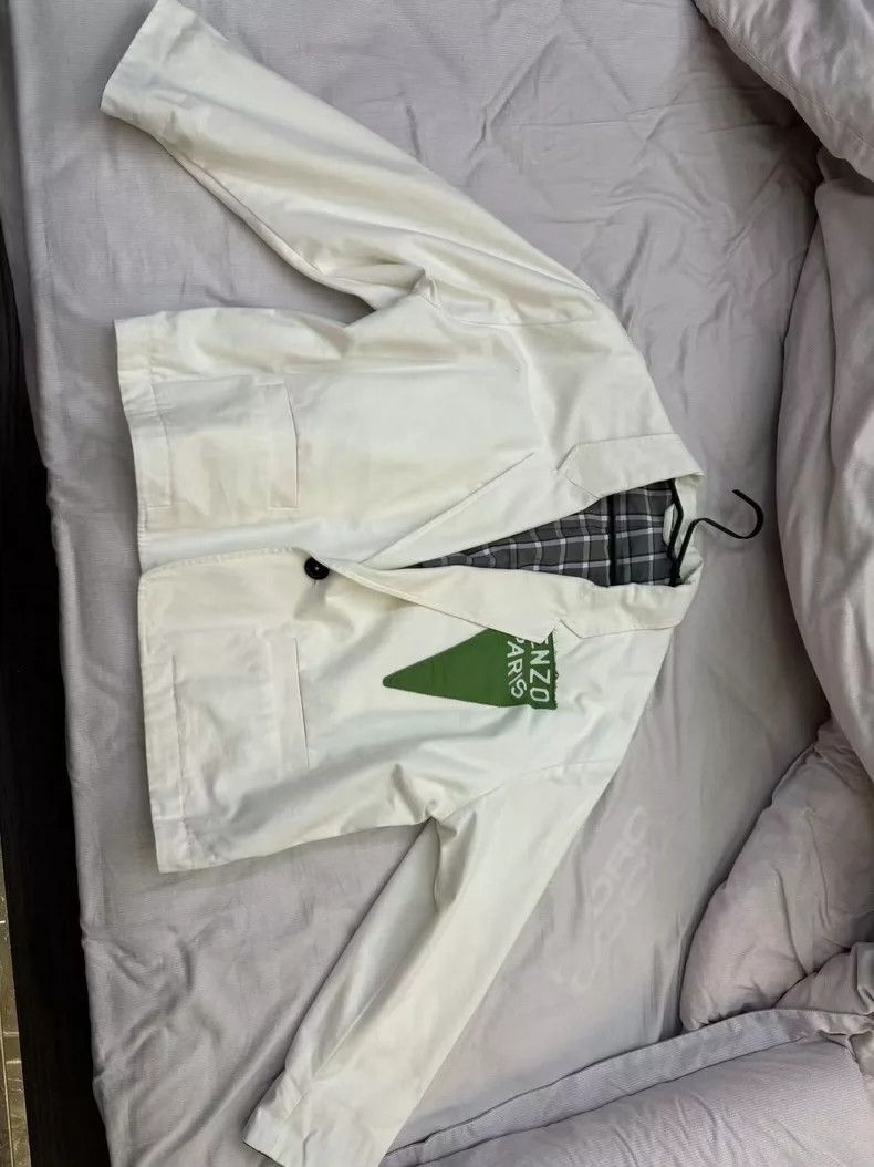 Kenzo KENZO White suit jacket Size US M / EU 48-50 / 2 - 3 Thumbnail