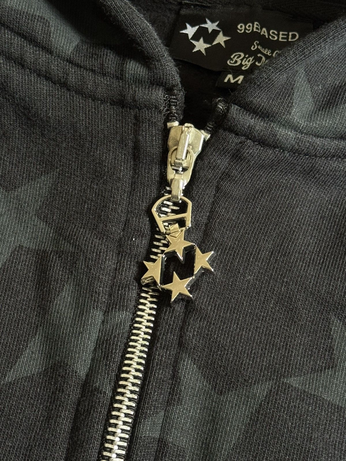Designer 99BASED M zip heavyweight monogram STAR ⭐ OG hoodie jumper Size US M / EU 48-50 / 2 - 9 Thumbnail