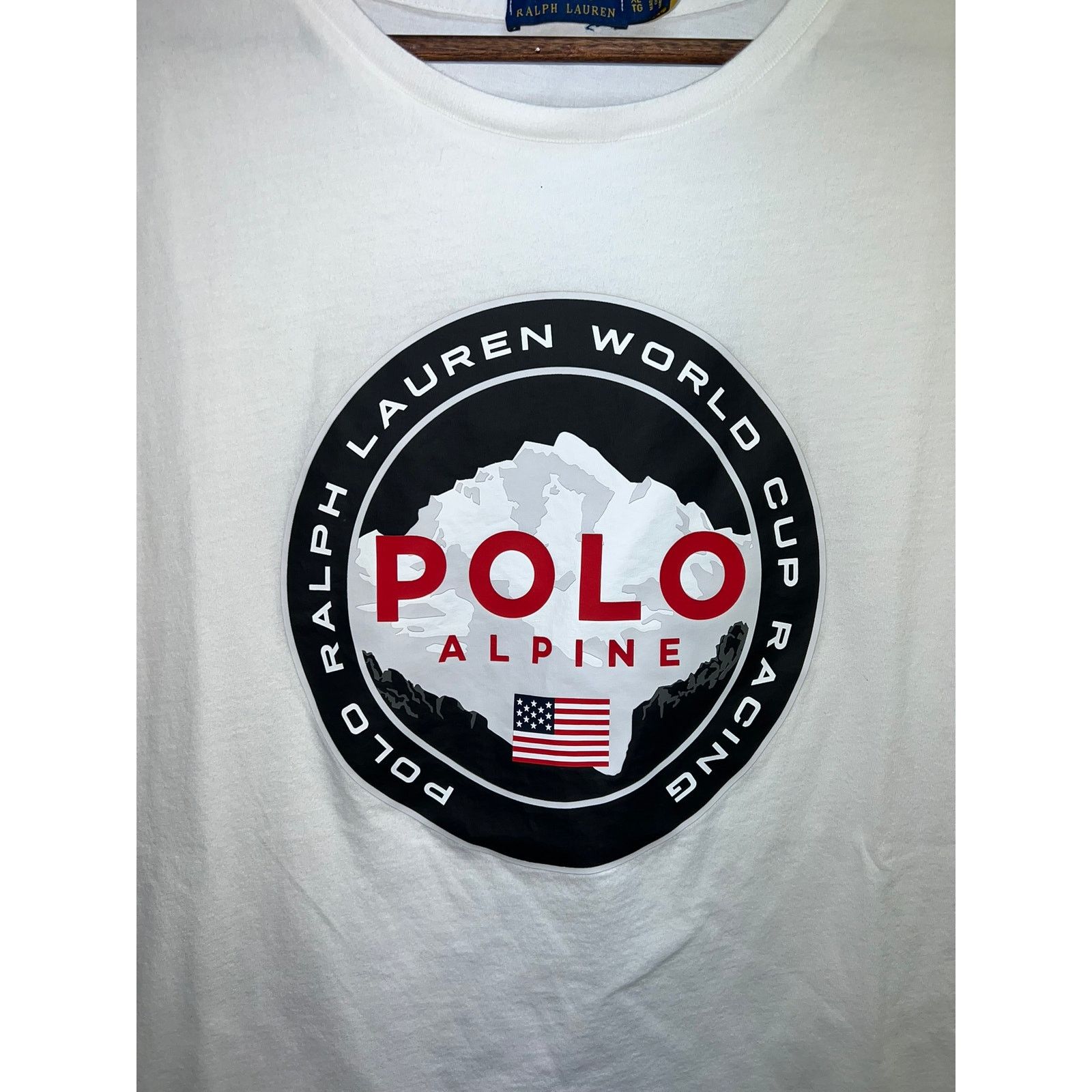 Polo Ralph Lauren Polo Ralph Lauren Shirt World Cup Racing Alpine Cup Tee XL Size US XL / EU 56 / 4 - 5 Thumbnail