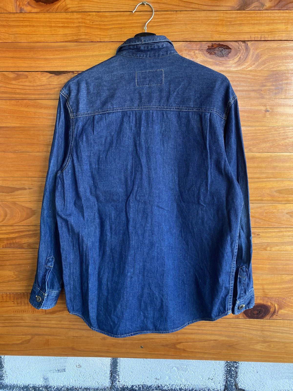 Zippo Vintage Zippo Denim Shirt | Medium Blue | Double Pocket Size US M / EU 48-50 / 2 - 9 Thumbnail