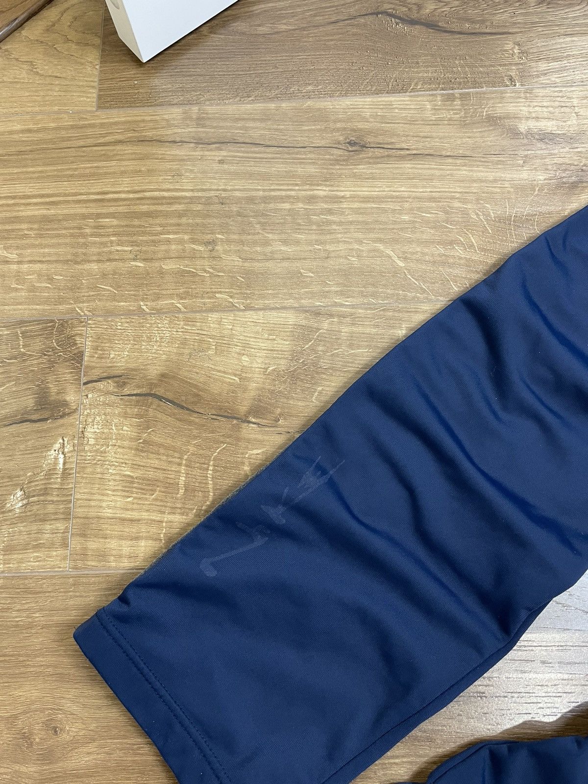 Nike × Vintage Vintage Nike Y2K Style Blue Drill Side Buttons Sweatpants Size US 30 / EU 46 - 15 Thumbnail