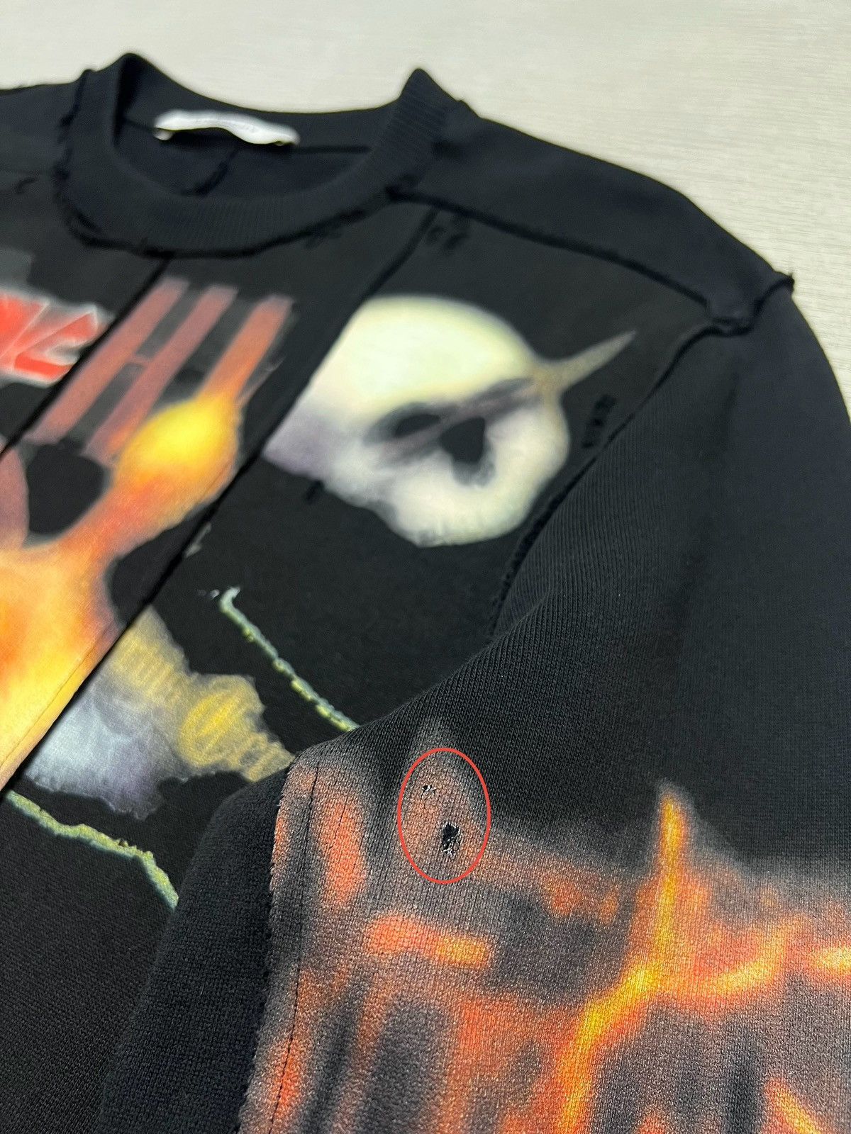 Givenchy Givenchy - Riccardo Tisci - Heavy Metal Logo Sweatshirt Size US S / EU 44-46 / 1 - 12 Thumbnail