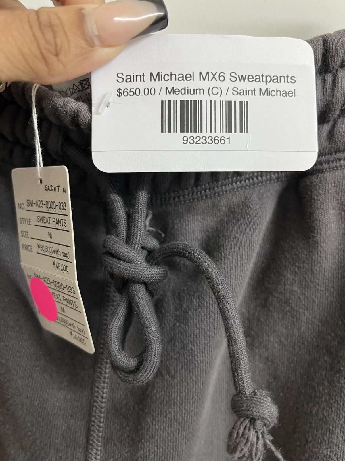 Saint Michael Saint Michael MX6 Sweatpants Size US 32 / EU 48 - 3 Thumbnail