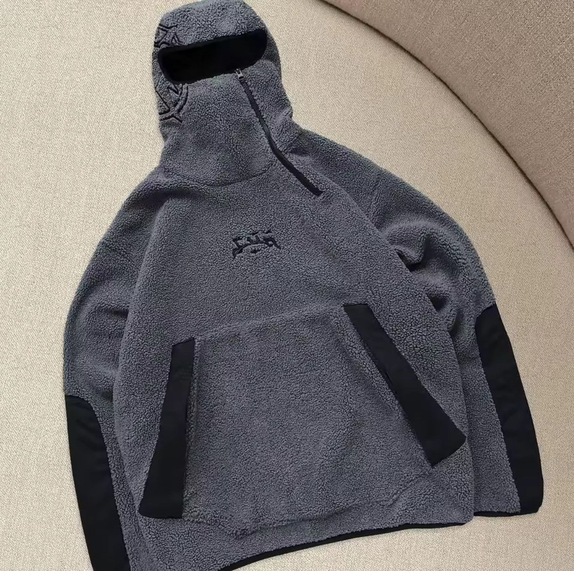 Other Vintage Fleece Jacket Streetwear Hiphop Zipper Hoodie Coat Size US L / EU 52-54 / 3 - 1 Thumbnail