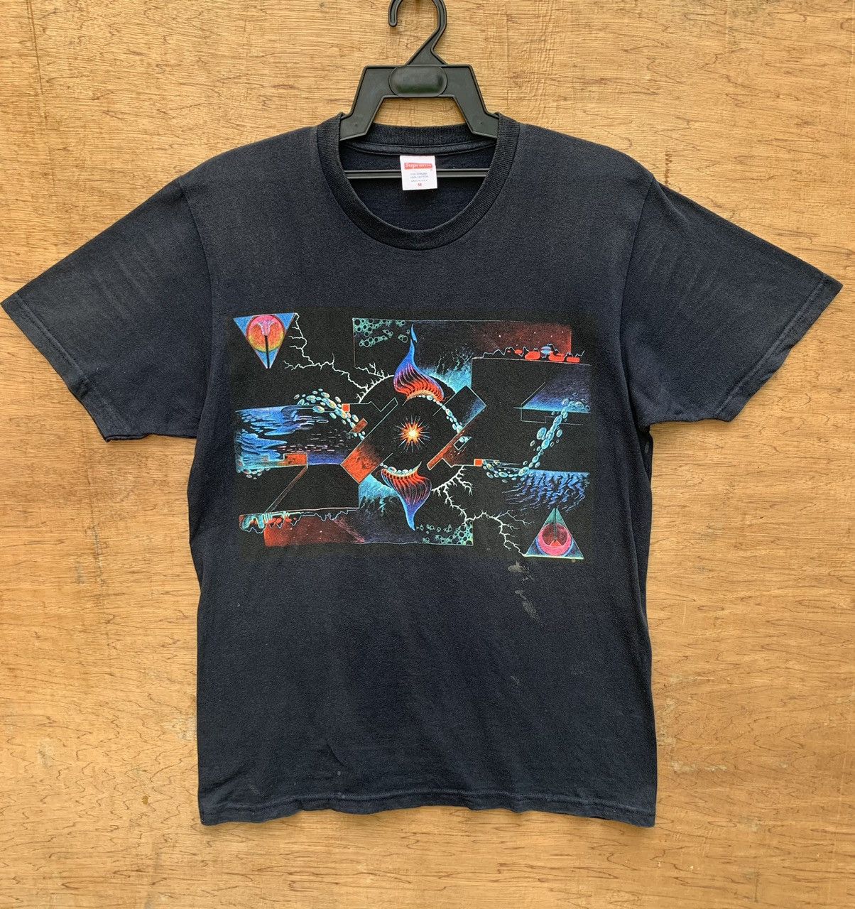 Supreme Distressed Faded Supreme Nicholson Tee 2015 Size US M / EU 48-50 / 2 - 3 Thumbnail