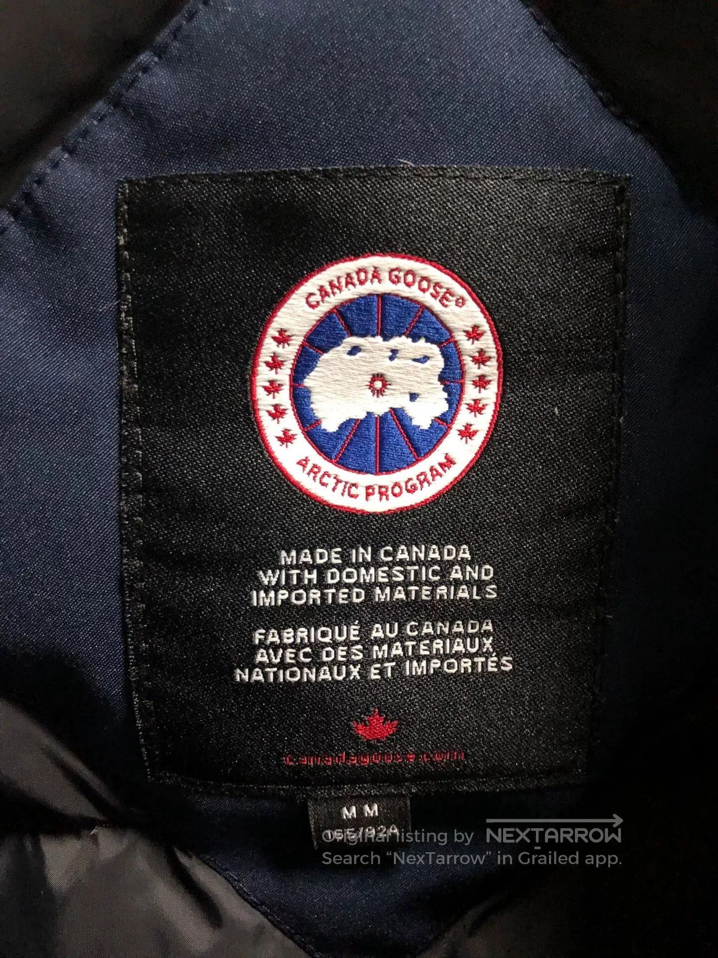 Canada Goose canada goose hooded down jacket blue size m. Size US M / EU 48-50 / 2 - 3 Thumbnail