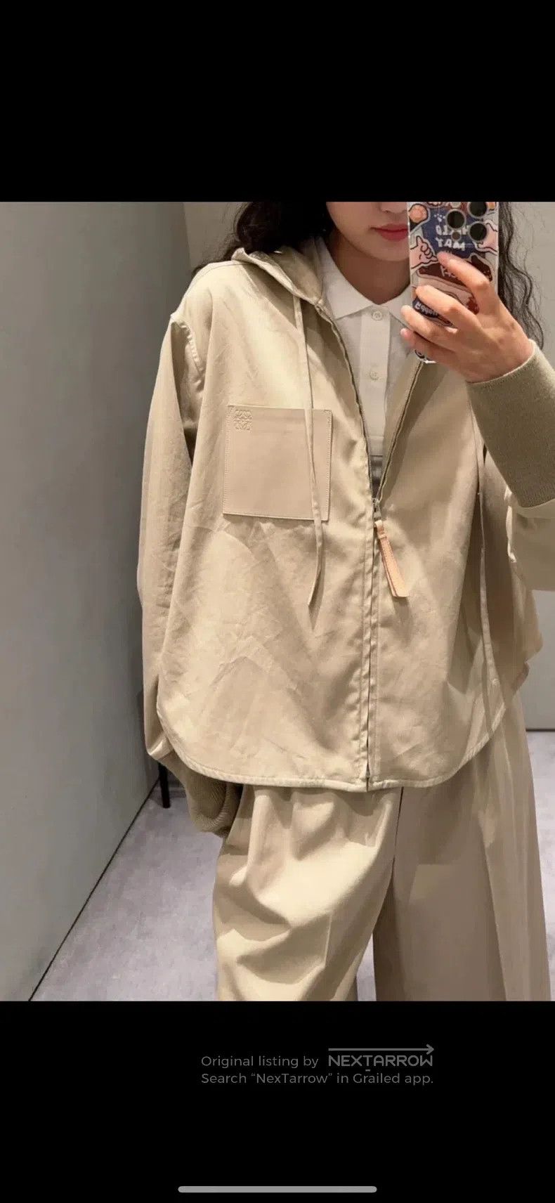 Loewe Loewe Khaki thin jacket Size M / US 6-8 / IT 42-44 - 4 Thumbnail