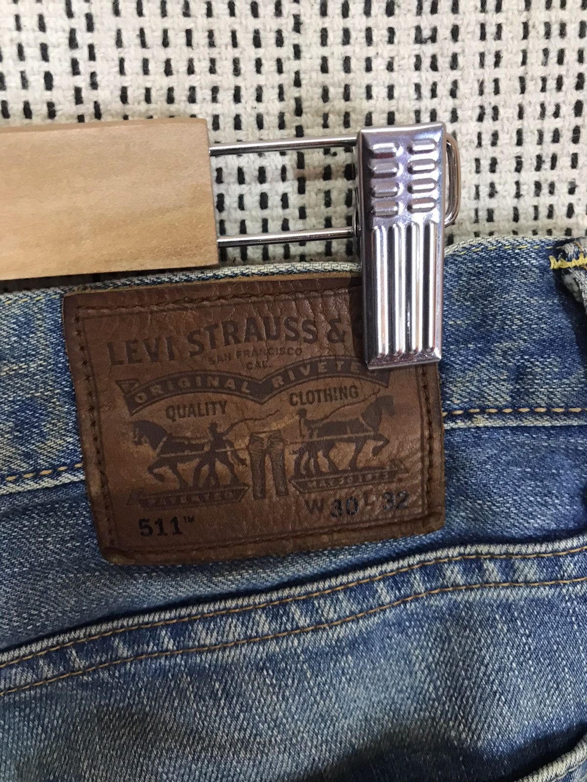 Levi's ‼️MADE IN JAPAN LEVIS FLARED DENIM VINTAGE STYLE‼️ Size US 30 / EU 46 - 6 Thumbnail