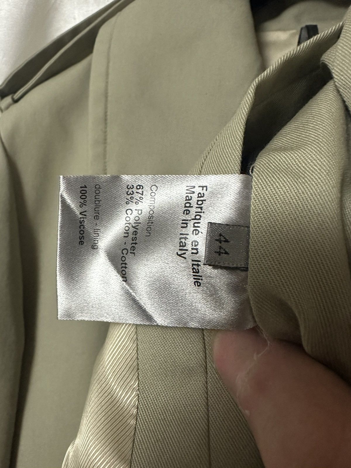 Dior Dior Homme Hedi Slimane SS07 Trench Coat Size US S / EU 44-46 / 1 - 6 Thumbnail