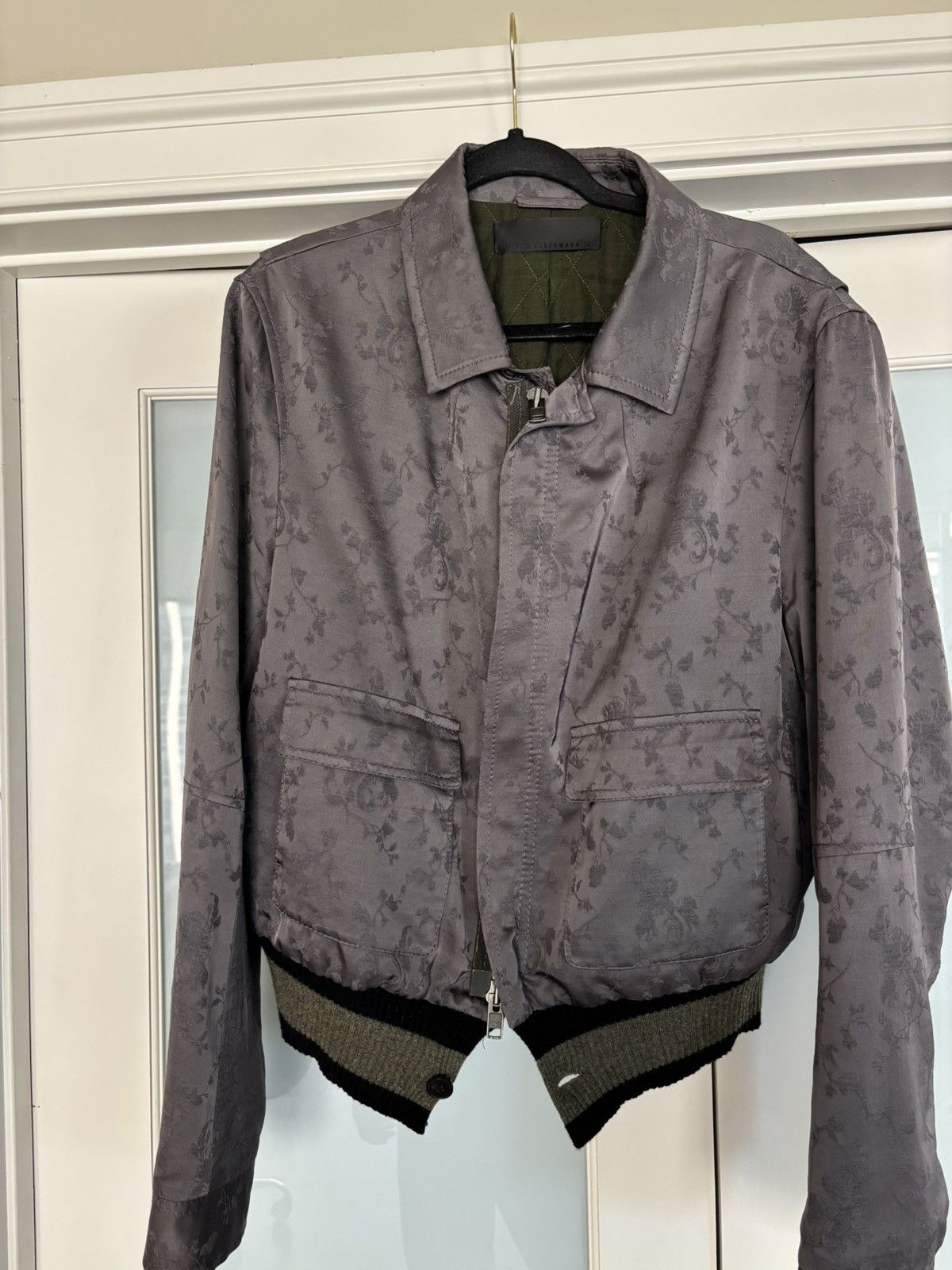 Haider Ackermann Haider Ackermann FW18 Purple Floral Bomber Size US L / EU 52-54 / 3 - 2 Thumbnail