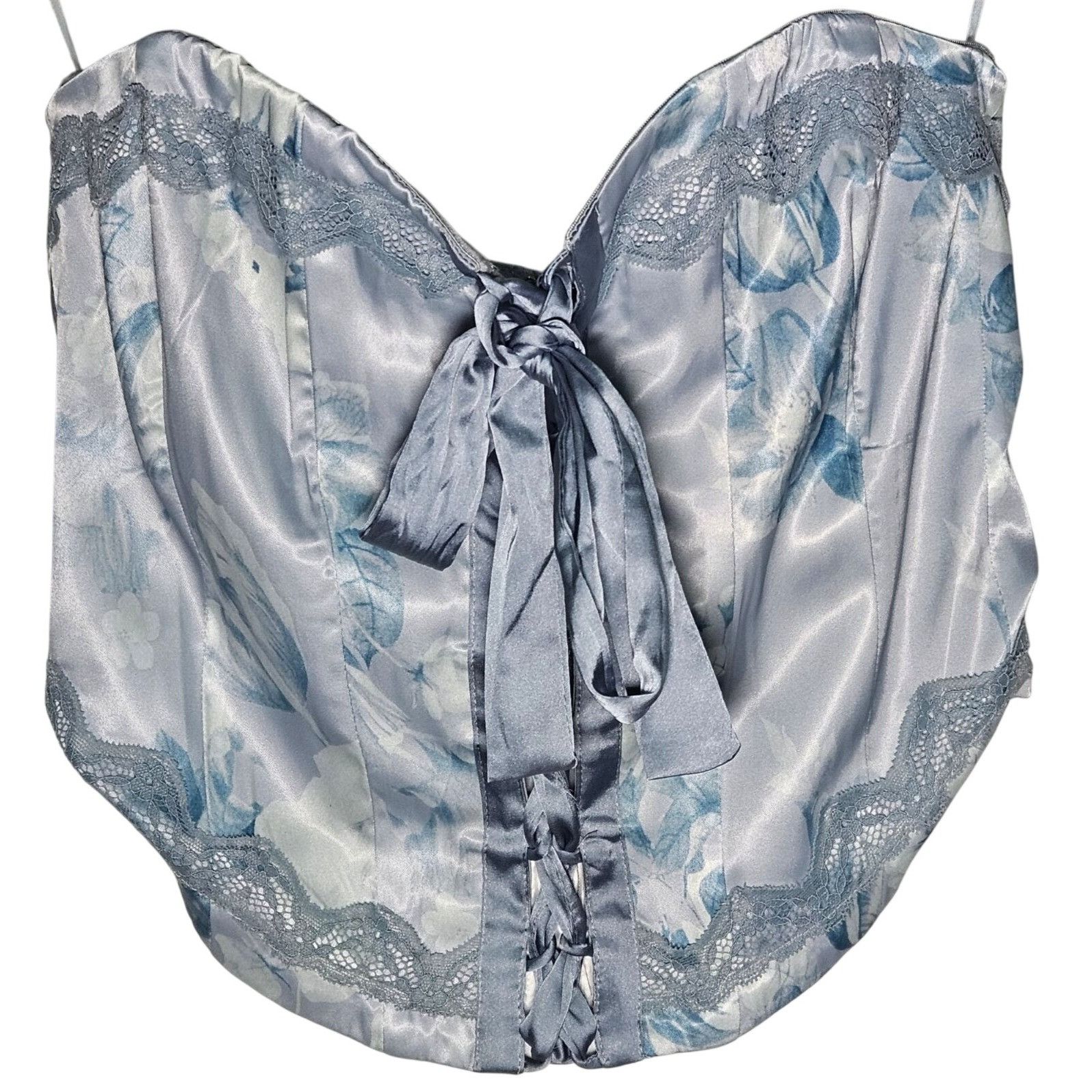 Other Cotton Candy LA Women Strapless Corset Top Blue M Fairy Coqu Size M / US 6-8 / IT 42-44 - 2 Thumbnail
