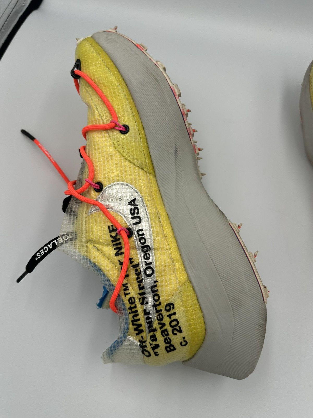 Nike × Off-White Nike X OFF WHITE TRACK SNEAKERS Size US 13 / EU 46 - 12 Thumbnail