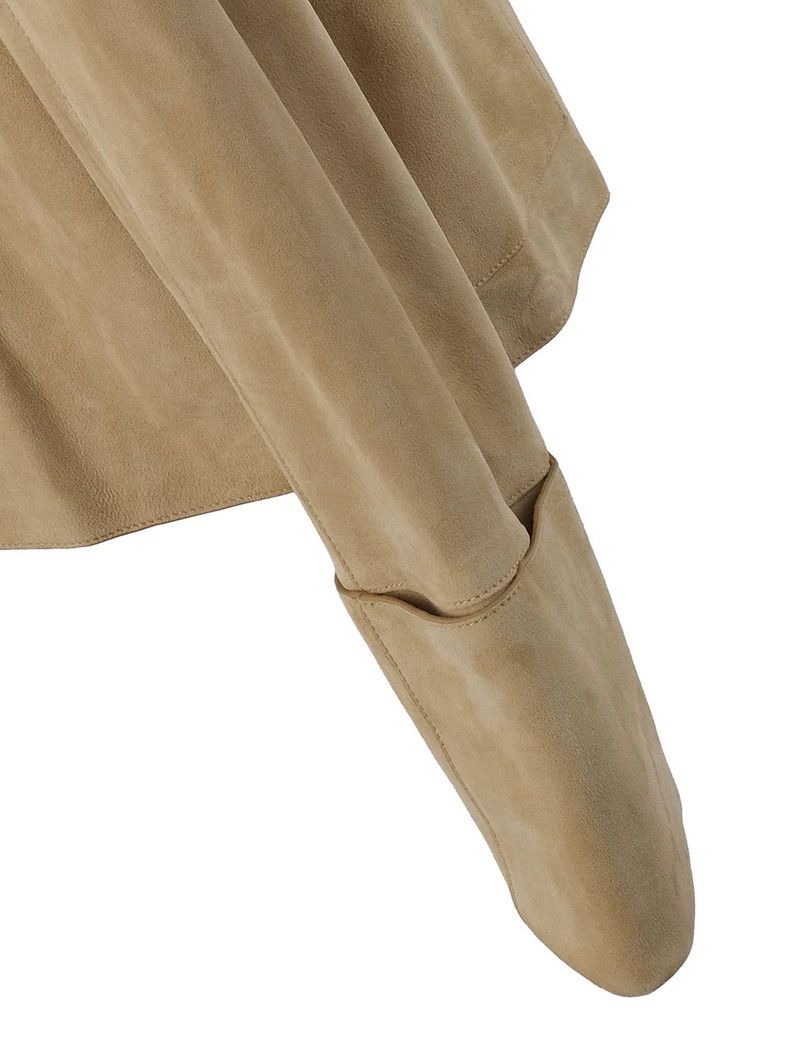 Loewe LOEWE Kakish beige suede jacket Size XXS / US 00 / IT 34 - 5 Thumbnail
