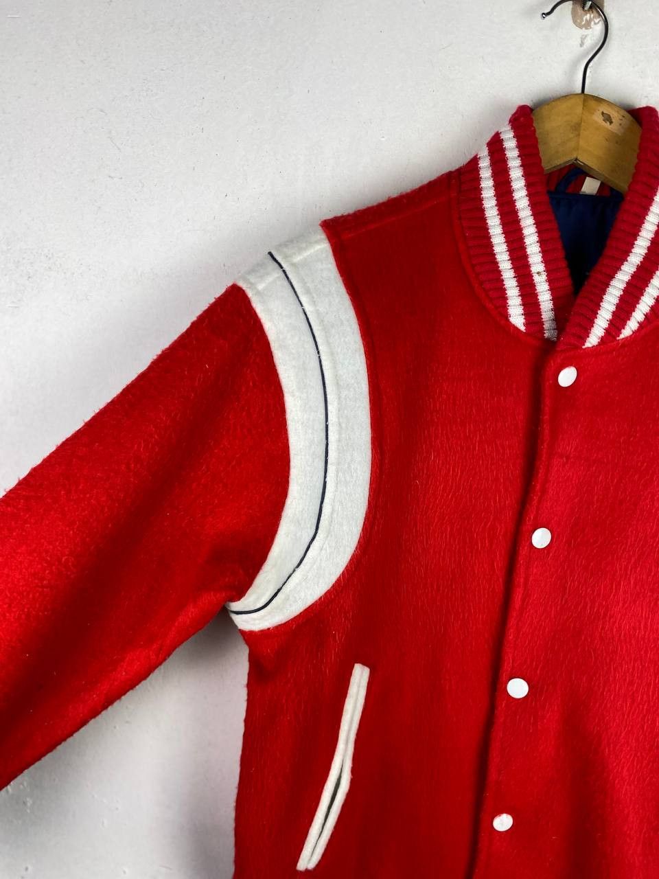 Japanese Brand vintage japanese brands wool varsity jacket nice design Size US M / EU 48-50 / 2 - 5 Thumbnail
