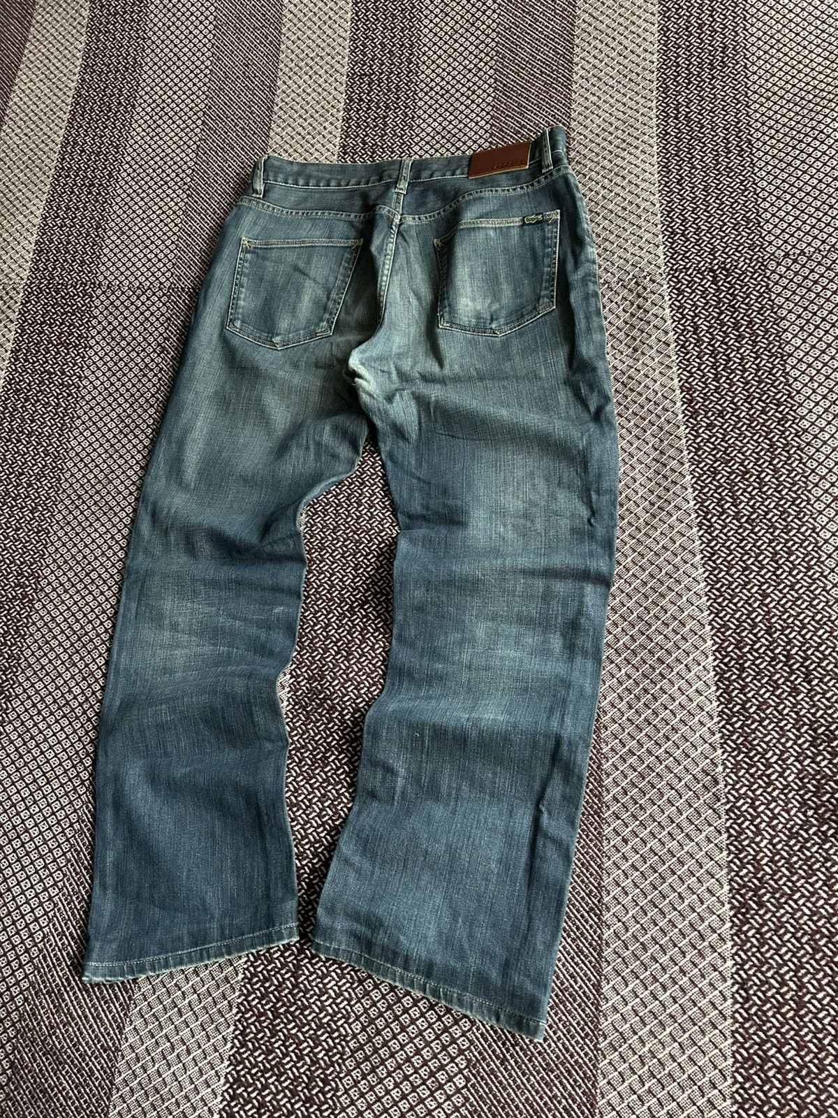 Lacoste Vintage Lacoste Denim Jeans Faded Washed Pants Unisex Sz 32 Size US 32 / EU 48 - 2 Thumbnail