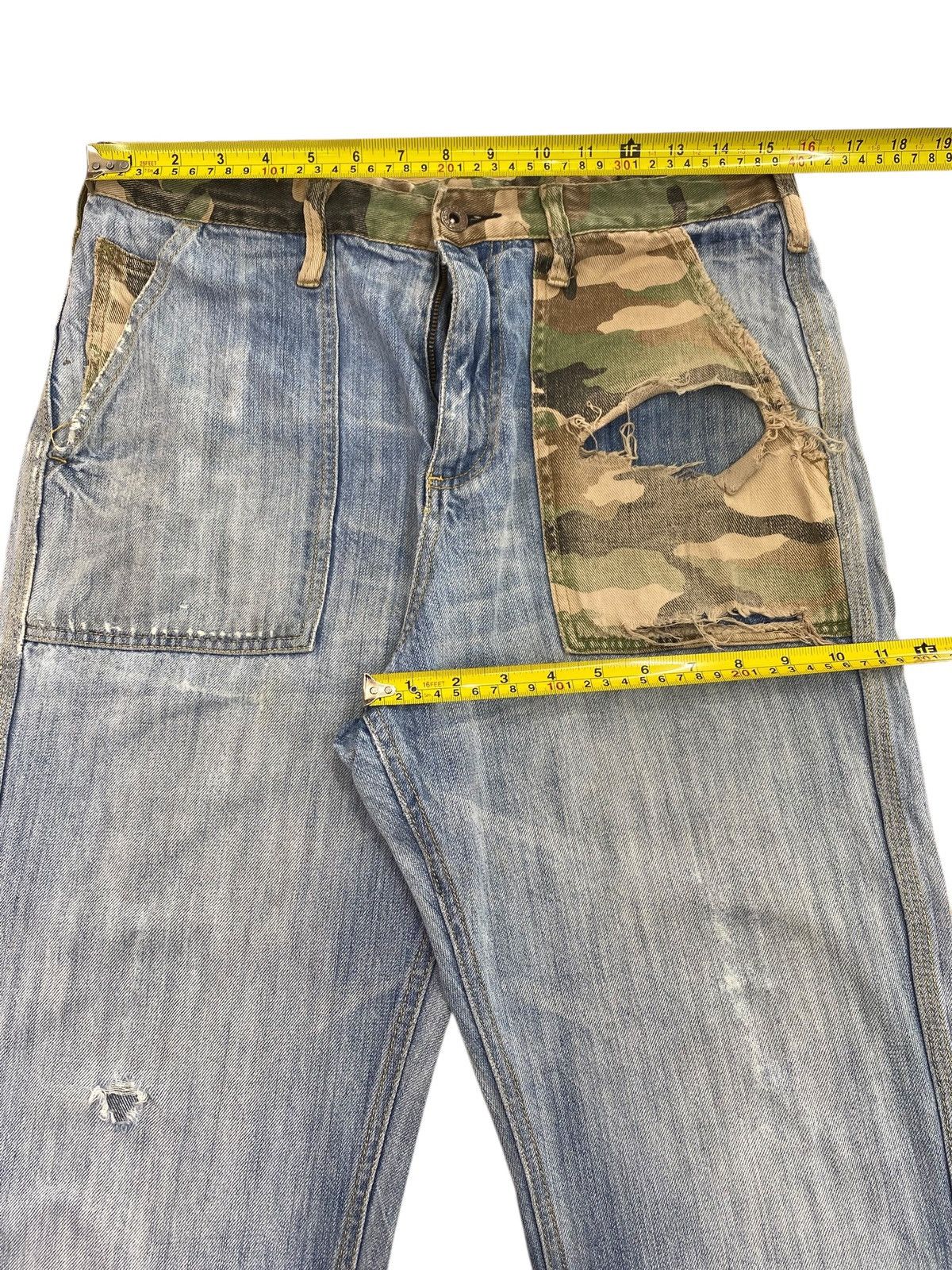 Japanese Brand Japanese Brand Faded Wash Ripped Style Distressed Jeans Size US 30 / EU 46 - 9 Thumbnail