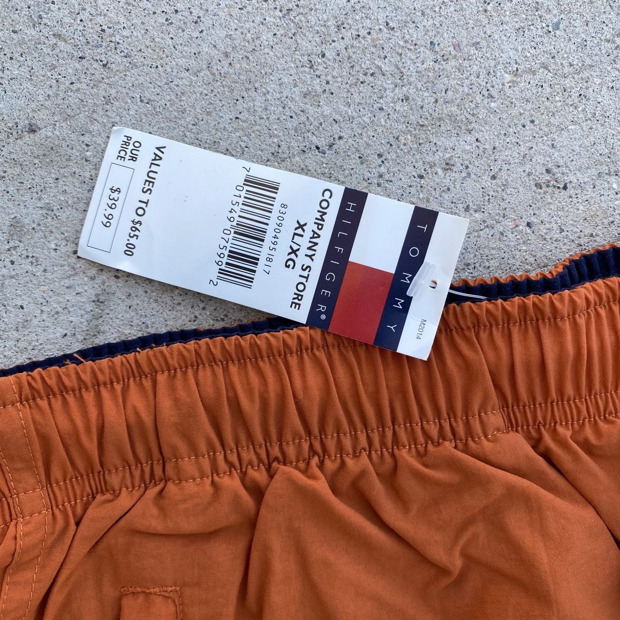 Tommy Hilfiger Vintage Tommy Hilfiger Cargo Nylon Track Pants Orange New Size US 36 / EU 52 - 3 Thumbnail