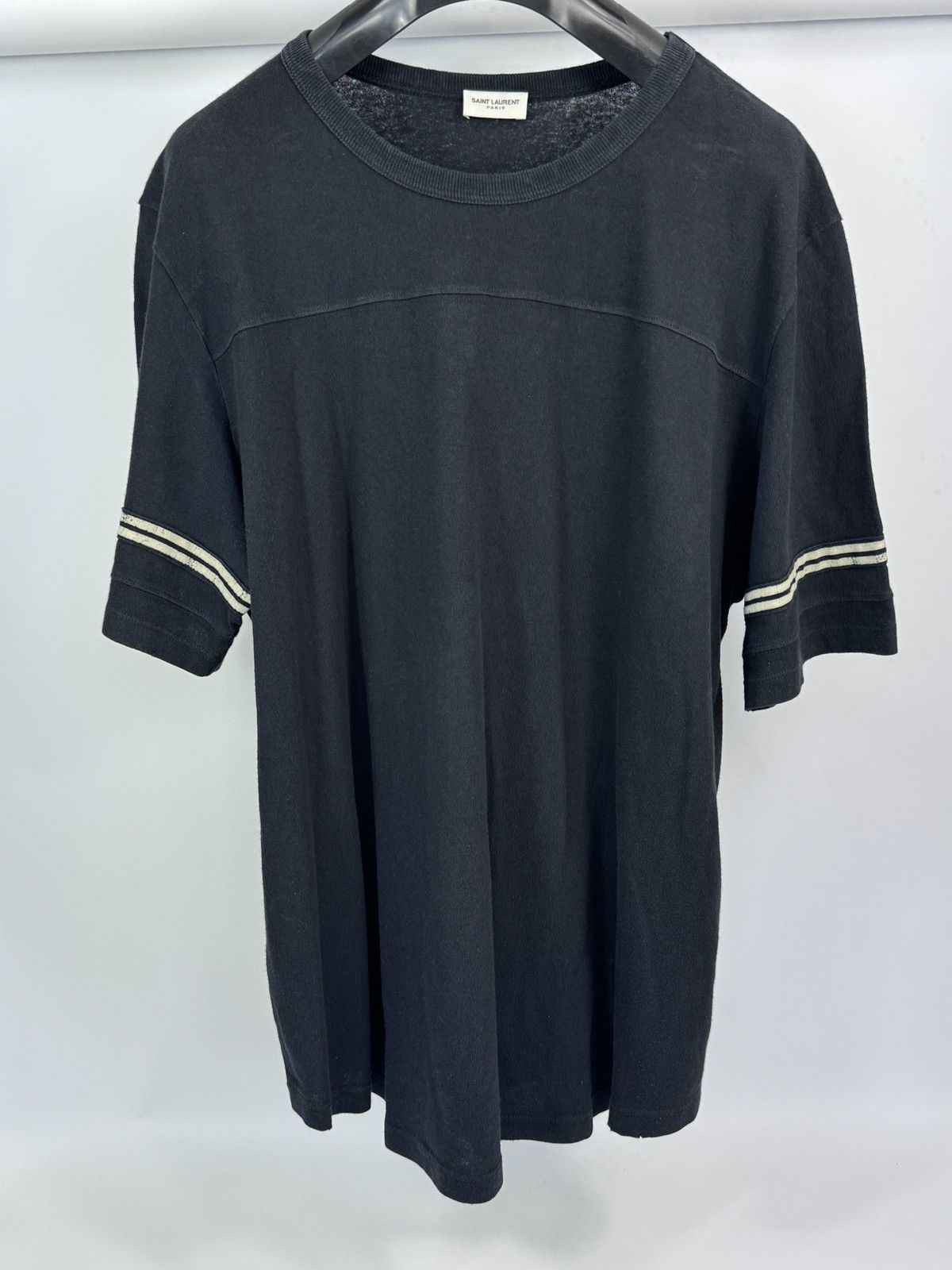 Saint Laurent Paris SHORT SLEEVE T-SHIRT Size US XXL / EU 58 / 5 - 2 Thumbnail