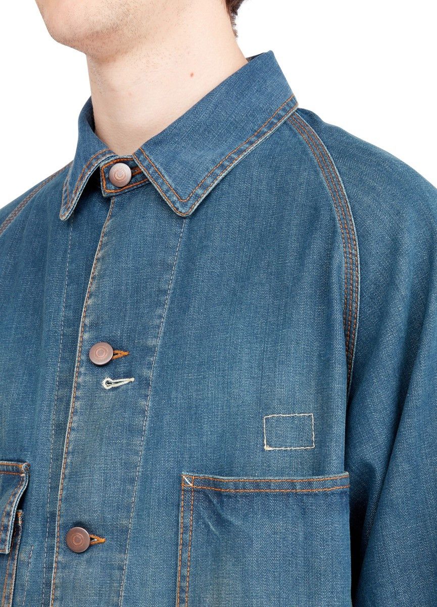 Maison Margiela oc11z0925 Denim Jacket in Blue Size US M / EU 48-50 / 2 - 3 Thumbnail