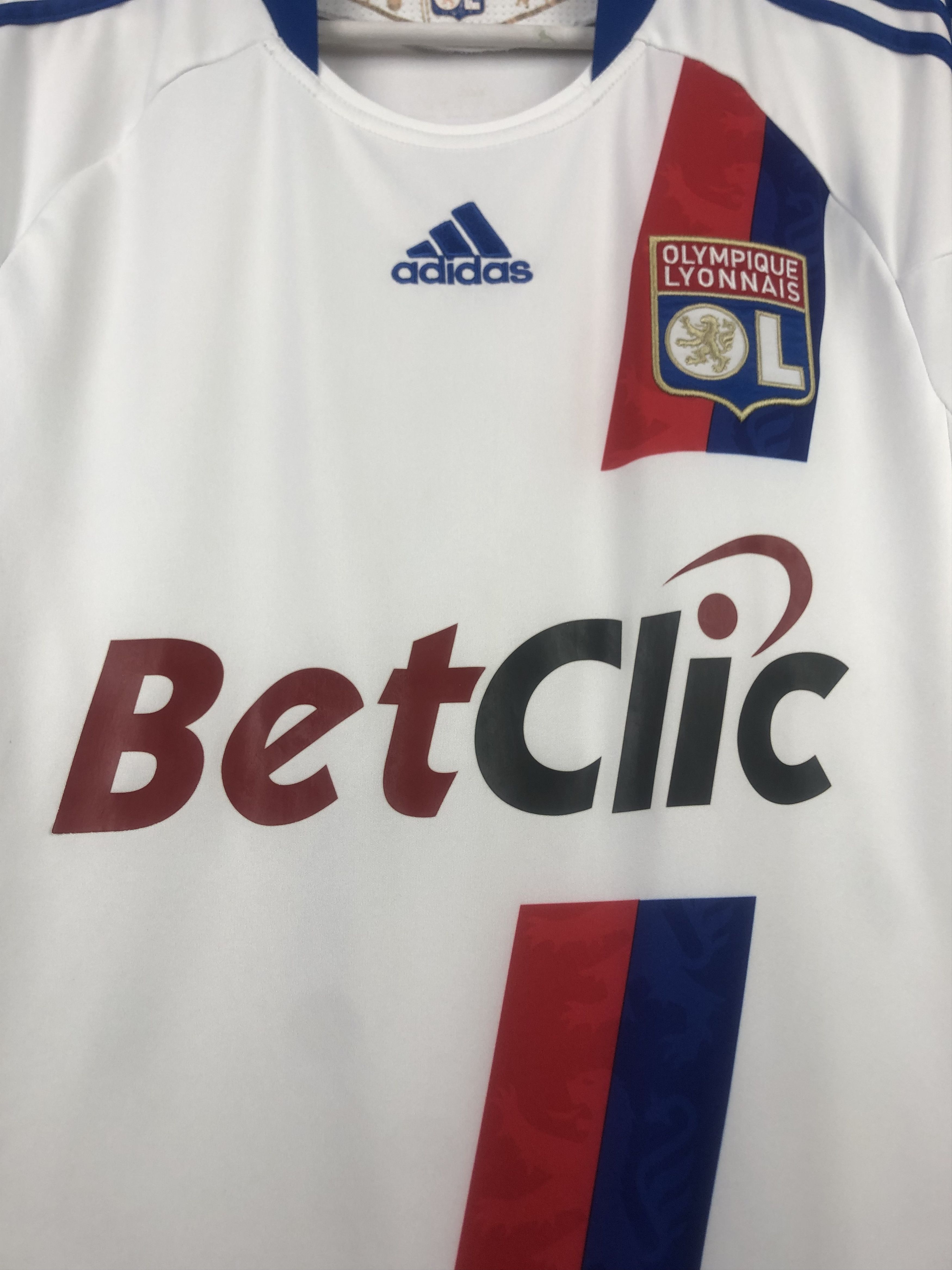 Adidas Olympique Lyonnais football shirt Soccer Jersey Tee Hype Size US S / EU 44-46 / 1 - 5 Thumbnail