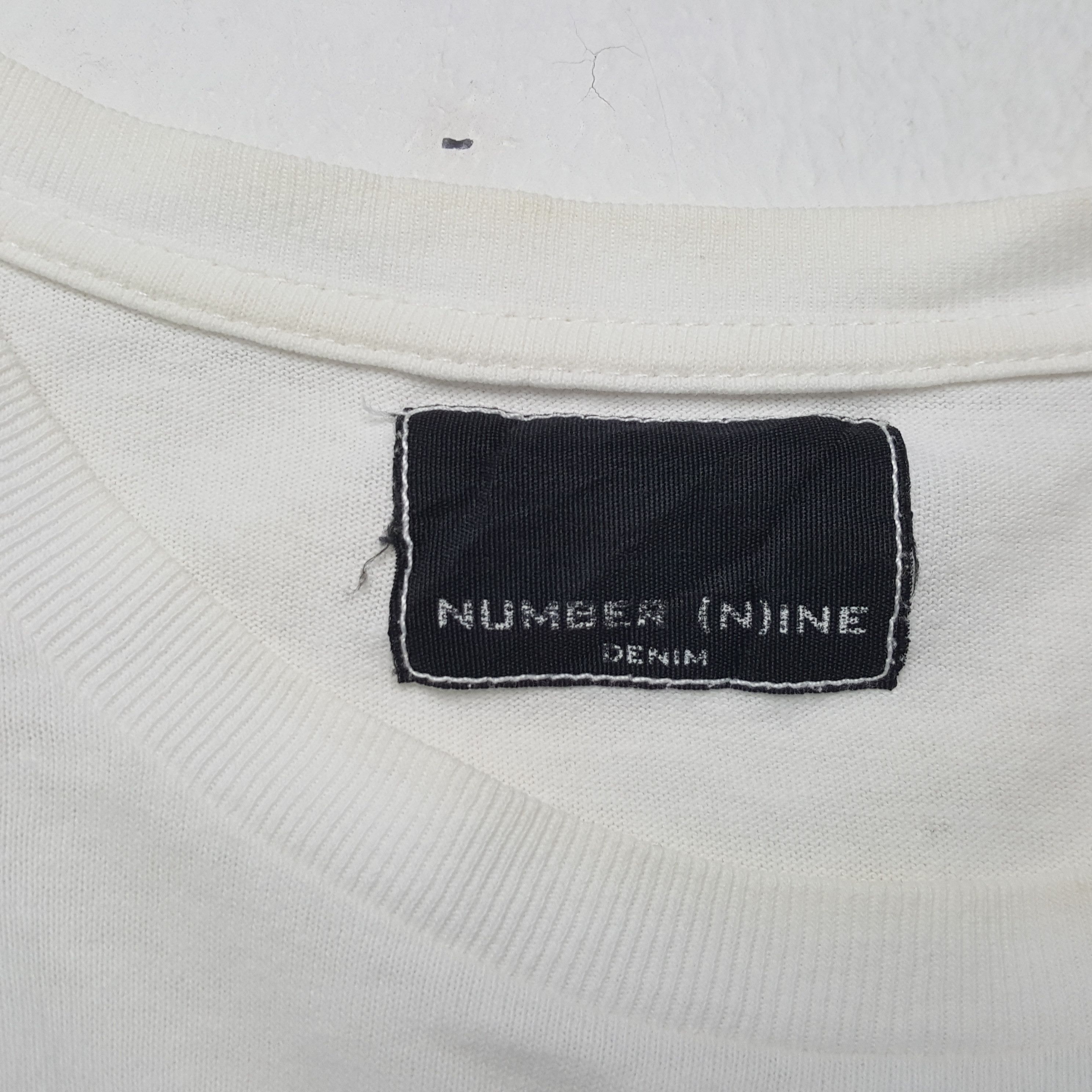 Japanese Brand × Number (N)ine × Vintage NUMBER (N)INE Japanese Brand Streetwear Style Tshirt dp1 Size US L / EU 52-54 / 3 - 6 Thumbnail