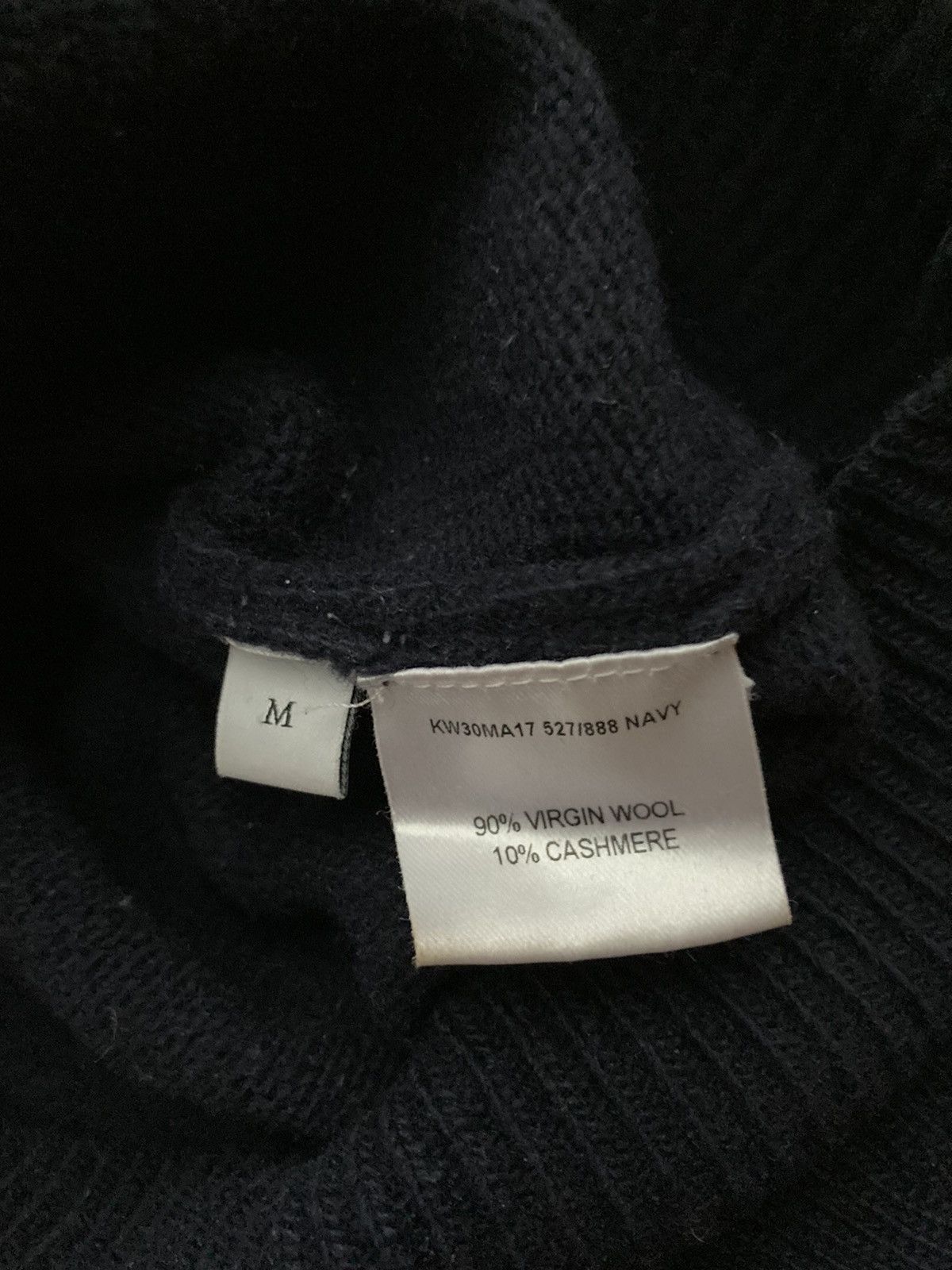 JW Anderson JW Anderson Navy Multi-Pocket Cashmere Wool Sweater Size US M / EU 48-50 / 2 - 14 Thumbnail