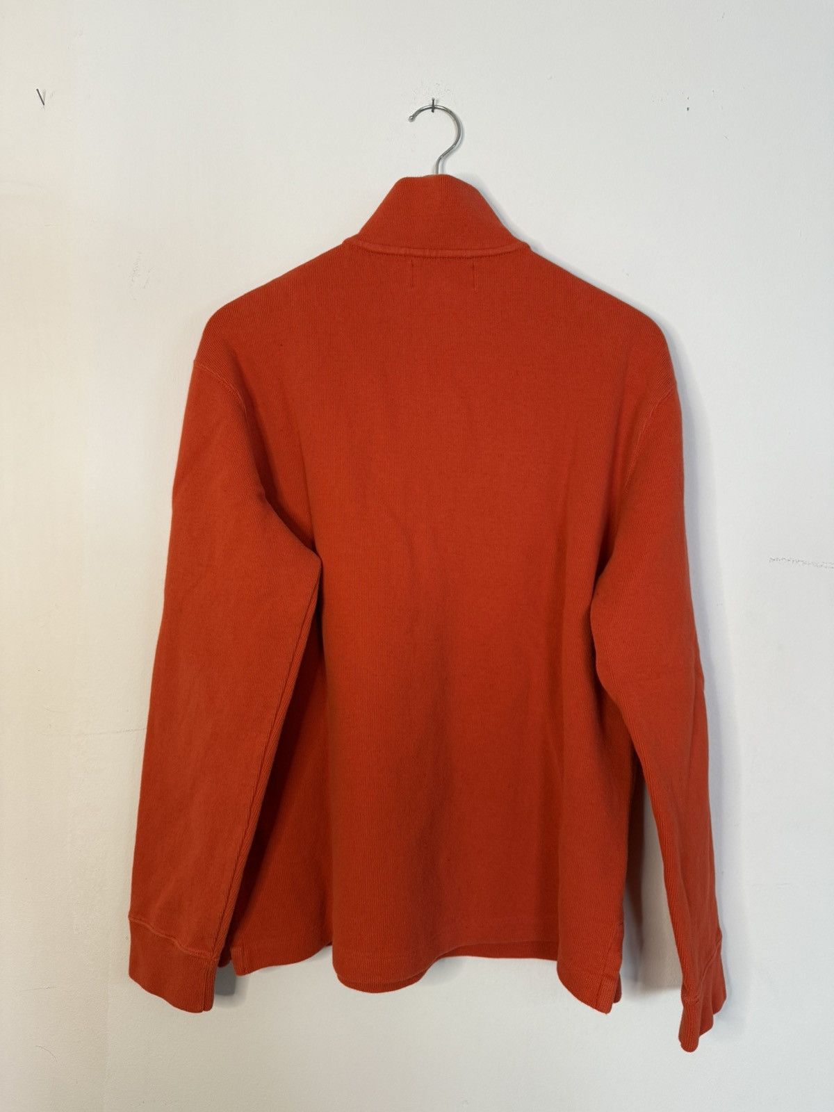 Polo Ralph Lauren Vintage Polo Ralph Lauren Orange Quarter Zip Size US M / EU 48-50 / 2 - 2 Thumbnail