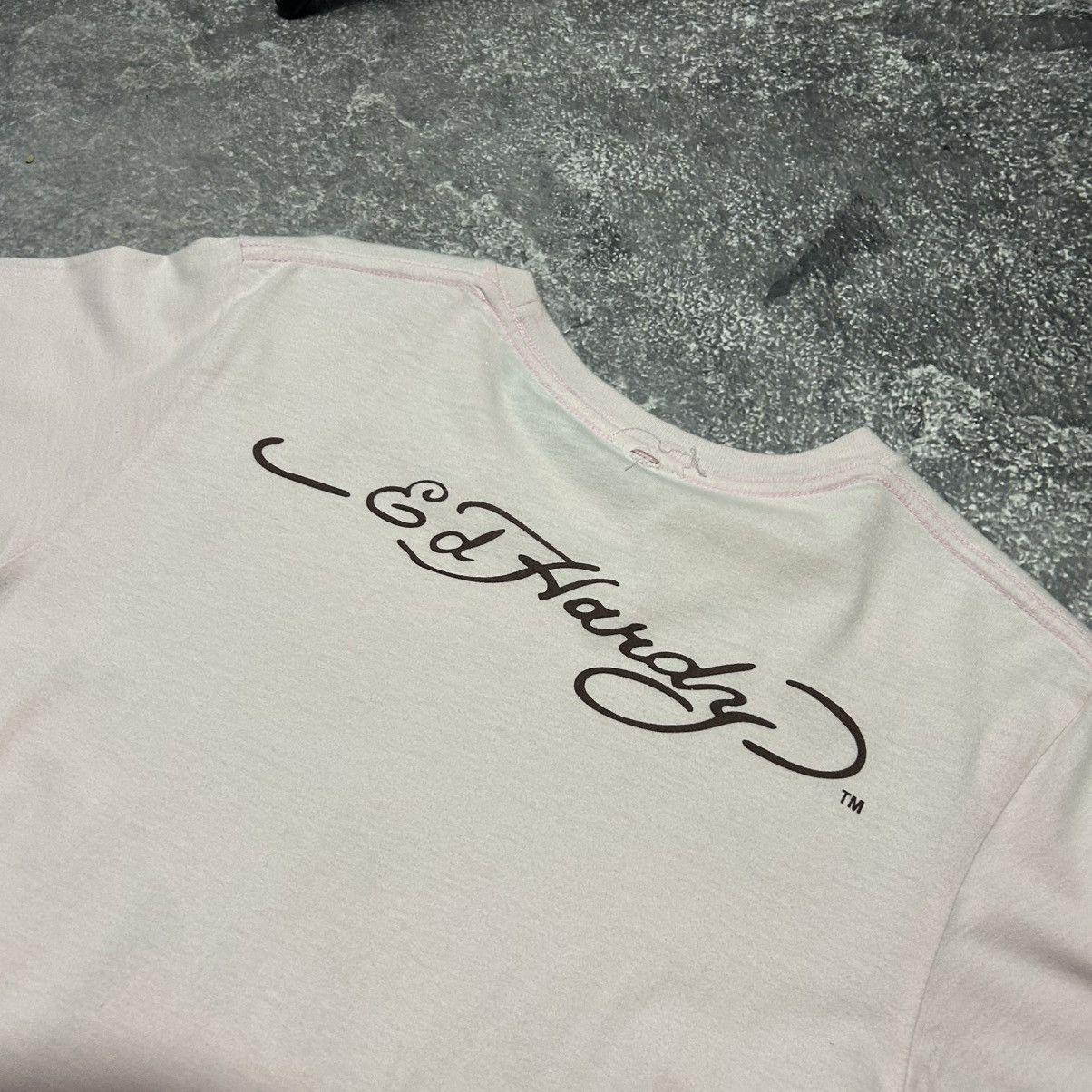 Ed Hardy Vintage Ed Hardy by Christian Audigier y2k big logo tee Size US M / EU 48-50 / 2 - 8 Thumbnail