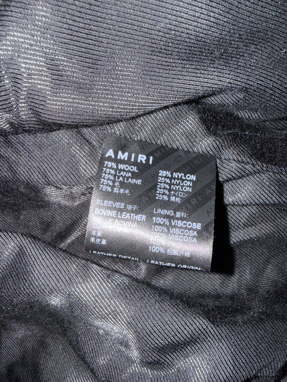 Amiri AMIRI Cherub Varsity Jacket Blue Ivory SS23 Pegasus Size 50 Size US M / EU 48-50 / 2 - 9 Thumbnail