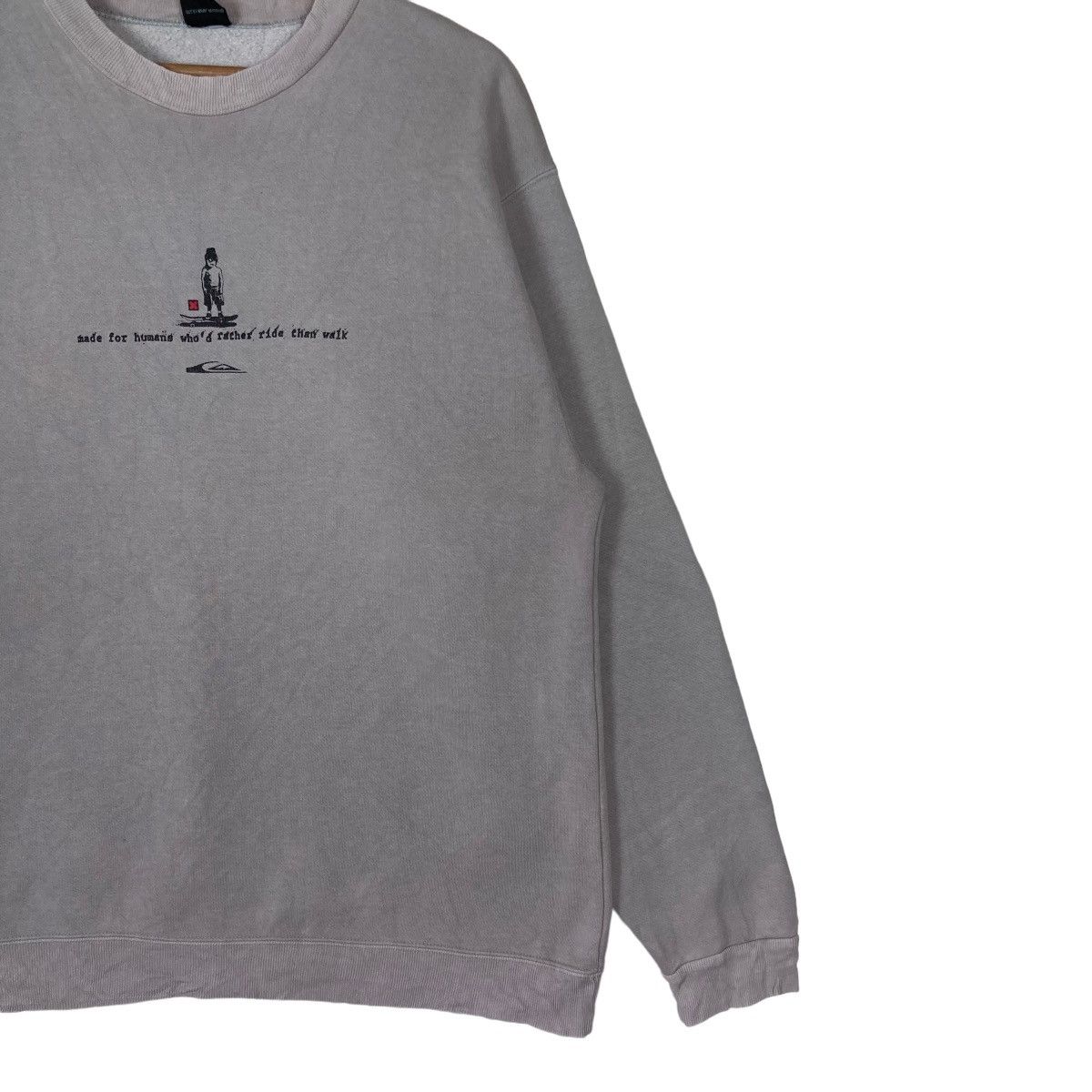 Quiksilver Vintage Quiksilver Spell Out Pullover Jumper Sweatshirt Size US M / EU 48-50 / 2 - 4 Thumbnail