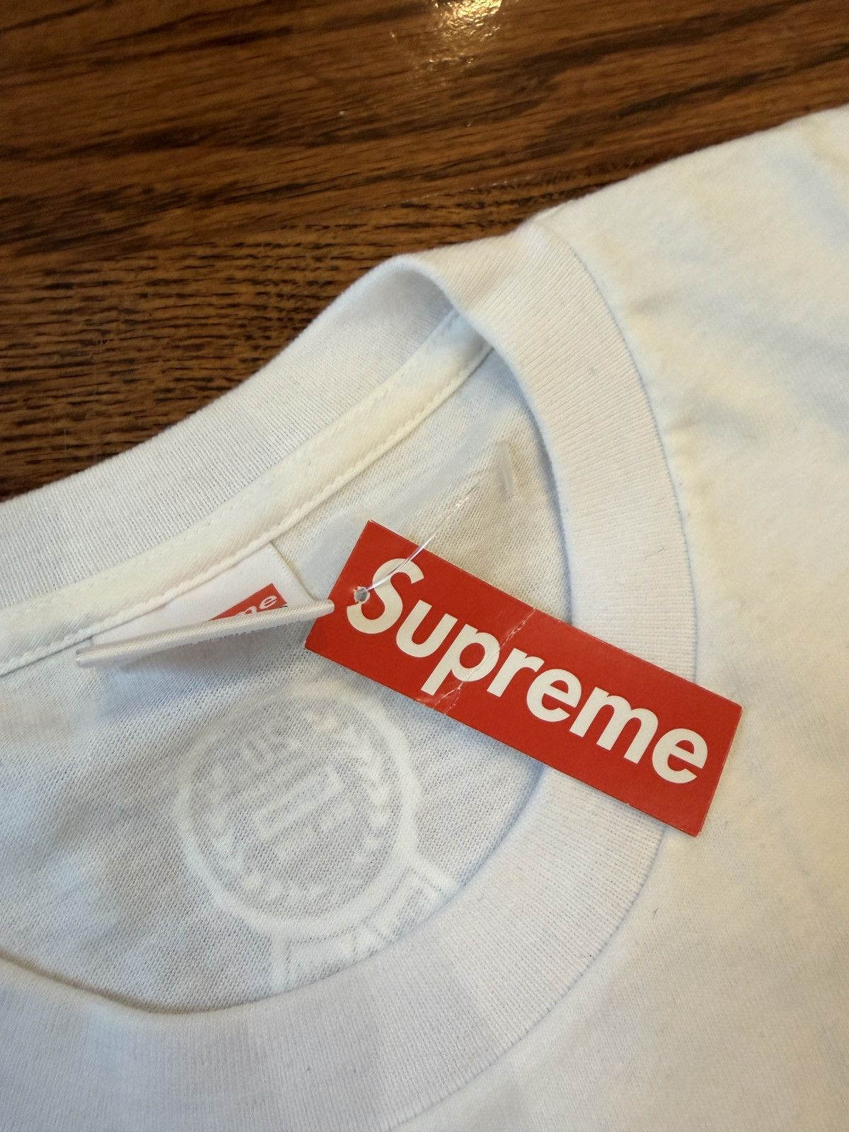 Supreme Supreme 20th anniversary OG white red box logo with tags Size US L / EU 52-54 / 3 - 3 Thumbnail