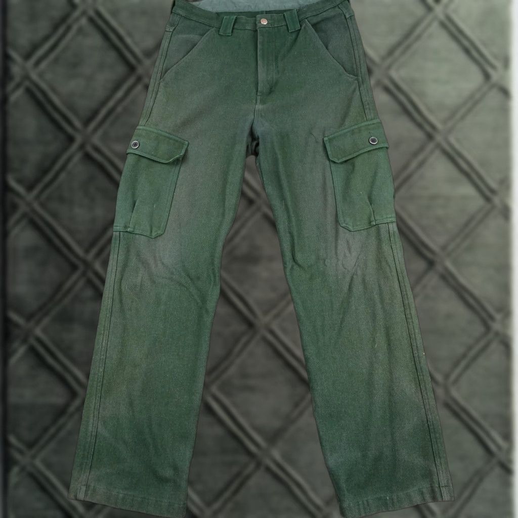Element VINTAGE WFS Element Gear Pants Mens 34x31 Green Wool Blend Cargo Outdoor Size US 34 / EU 50 - 1 Thumbnail