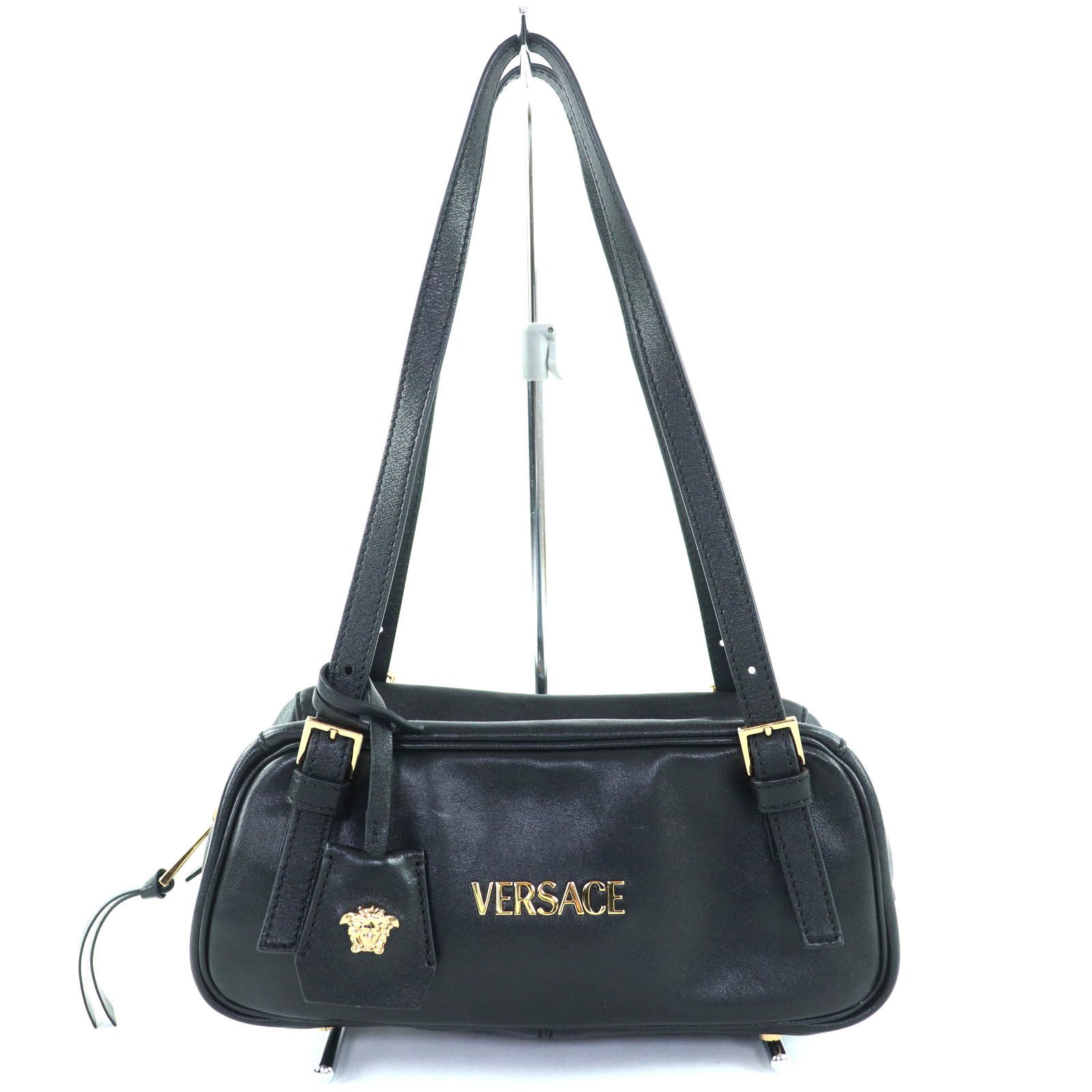 Versace Versace Versace Nappa Leather Handbag Leather Handbag DUTY FREE for USA Size ONE SIZE - 1 Thumbnail