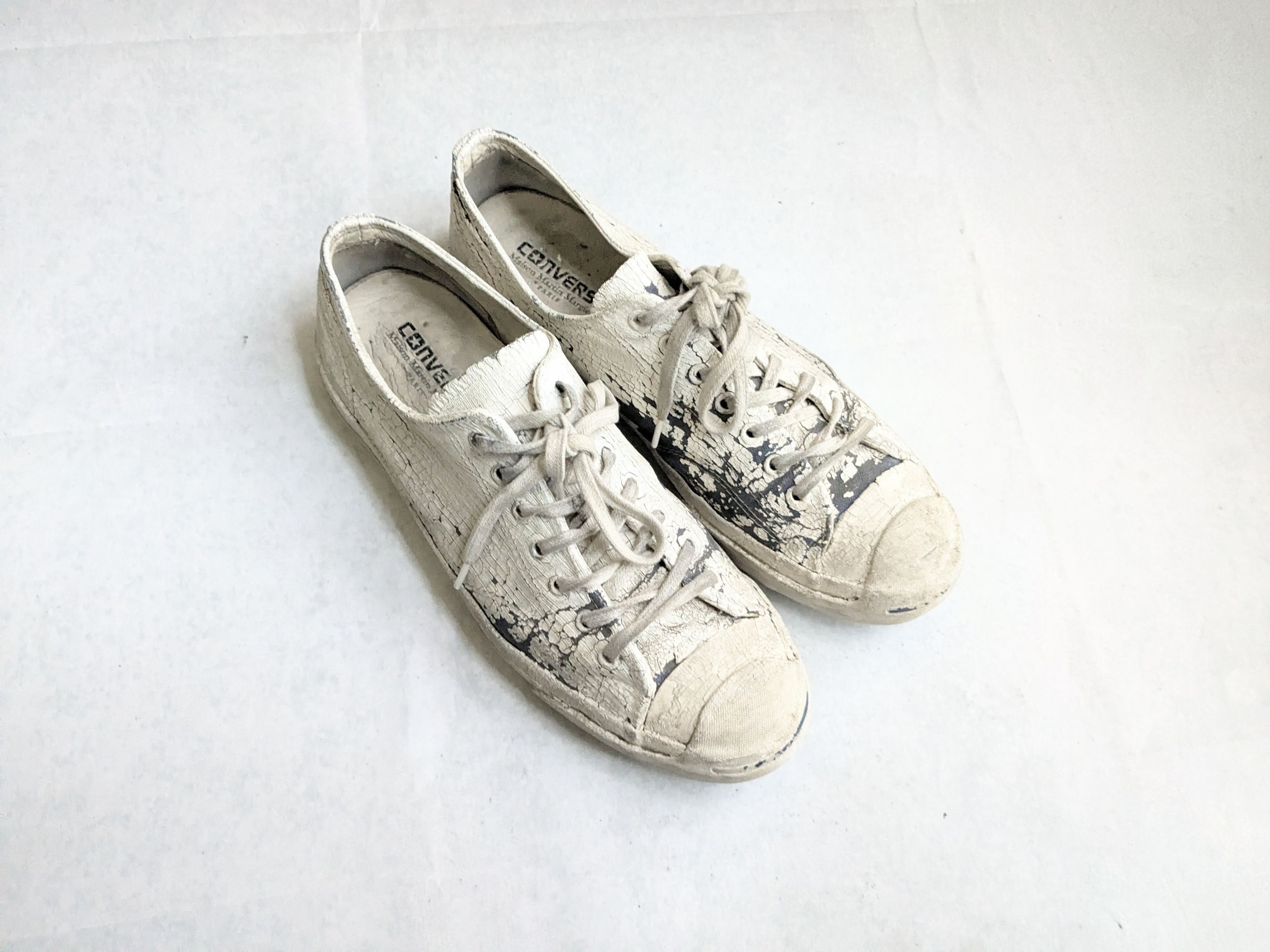 MAISONCARRÉE Basichalfknit palejute Converse × Maison Margiela Maison Margiela x Converse Jack Purcell
