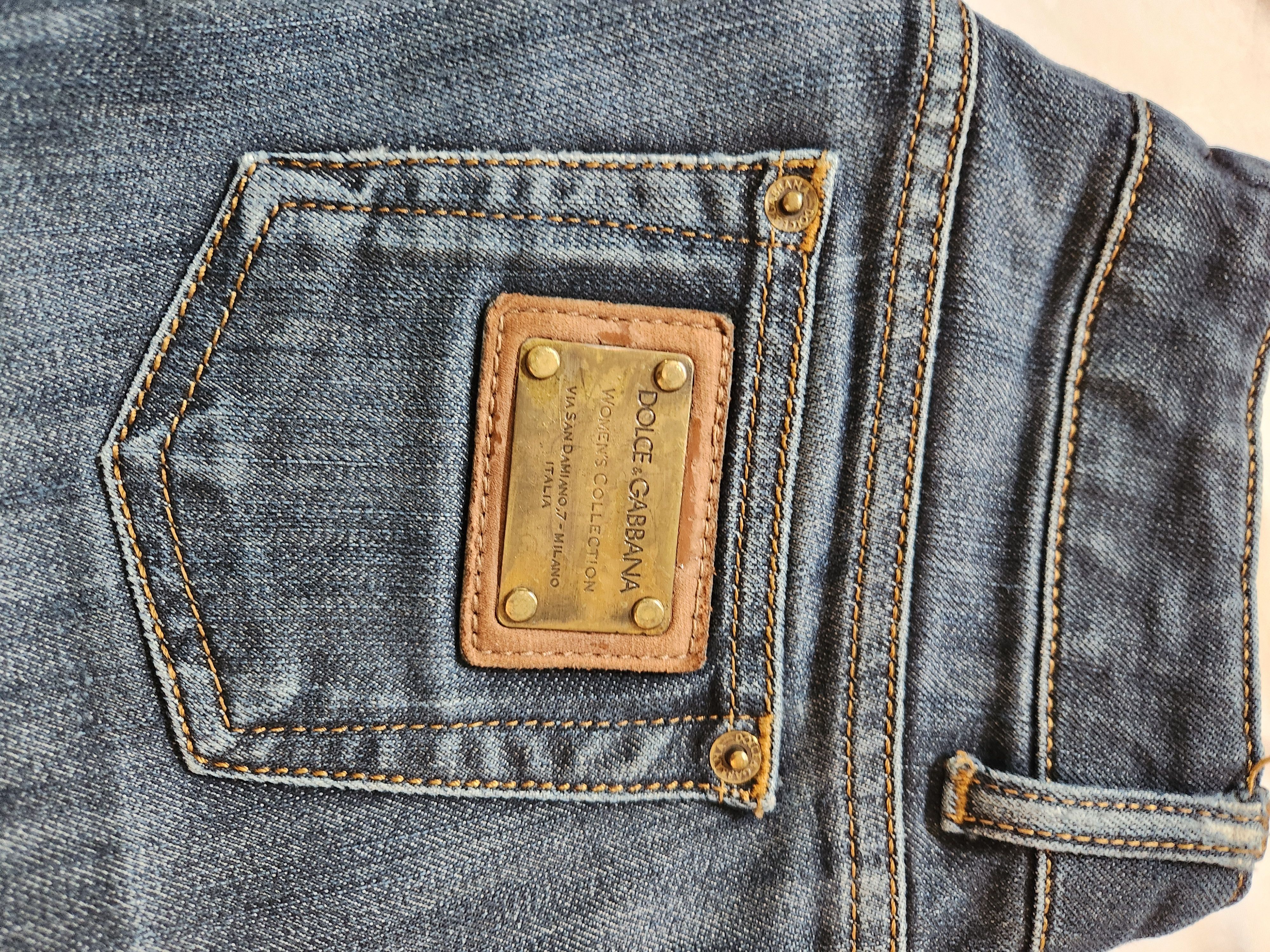 Dolce & Gabbana LOW RISE SKINNY Size 28" / US 6 / IT 42 - 4 Thumbnail