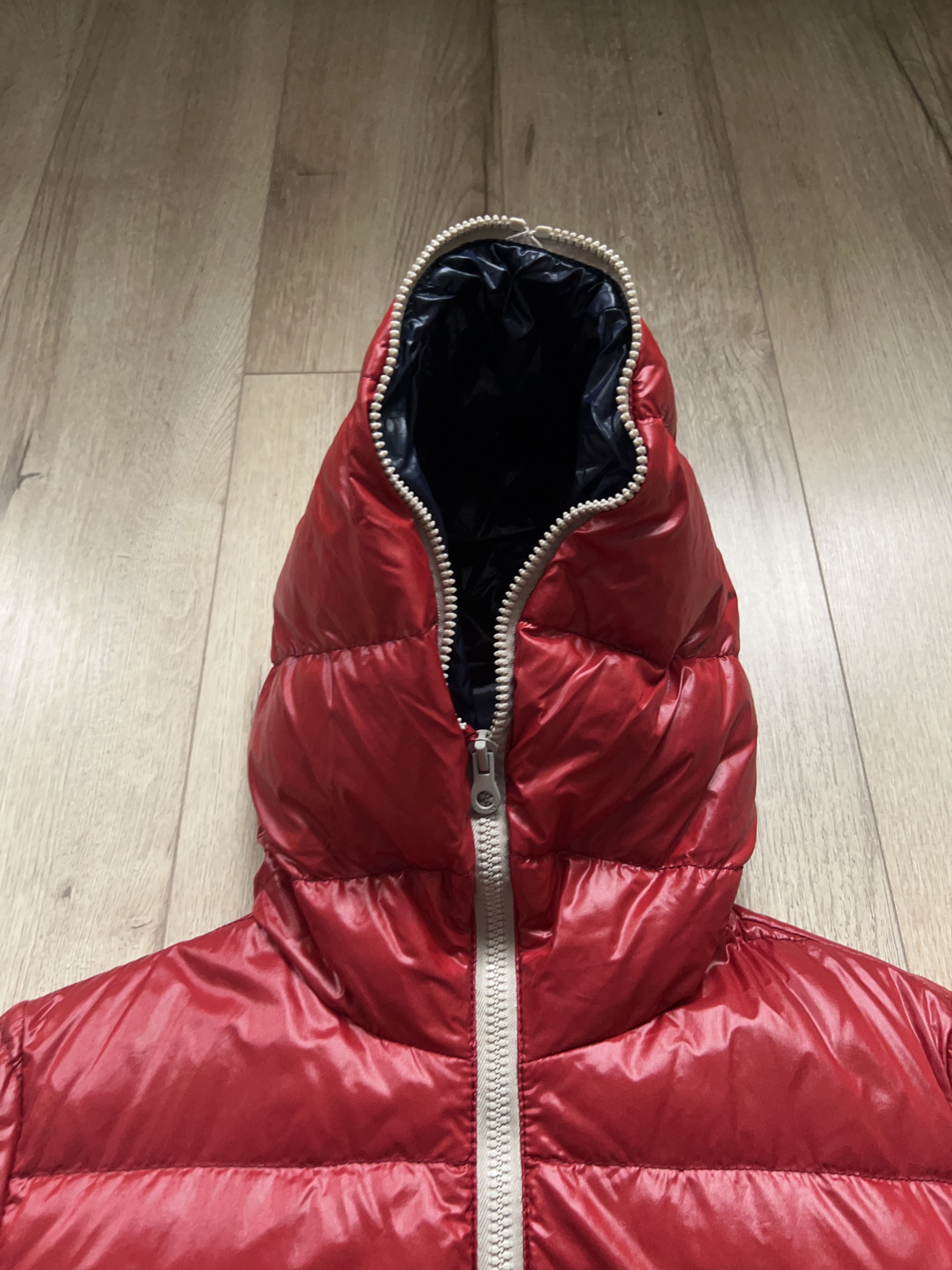 Duvetica Kids Boys Girls Zip Jacket Puffer Hooded Red Size 12 Years Size XXS / US 00 / IT 34 - 5 Thumbnail